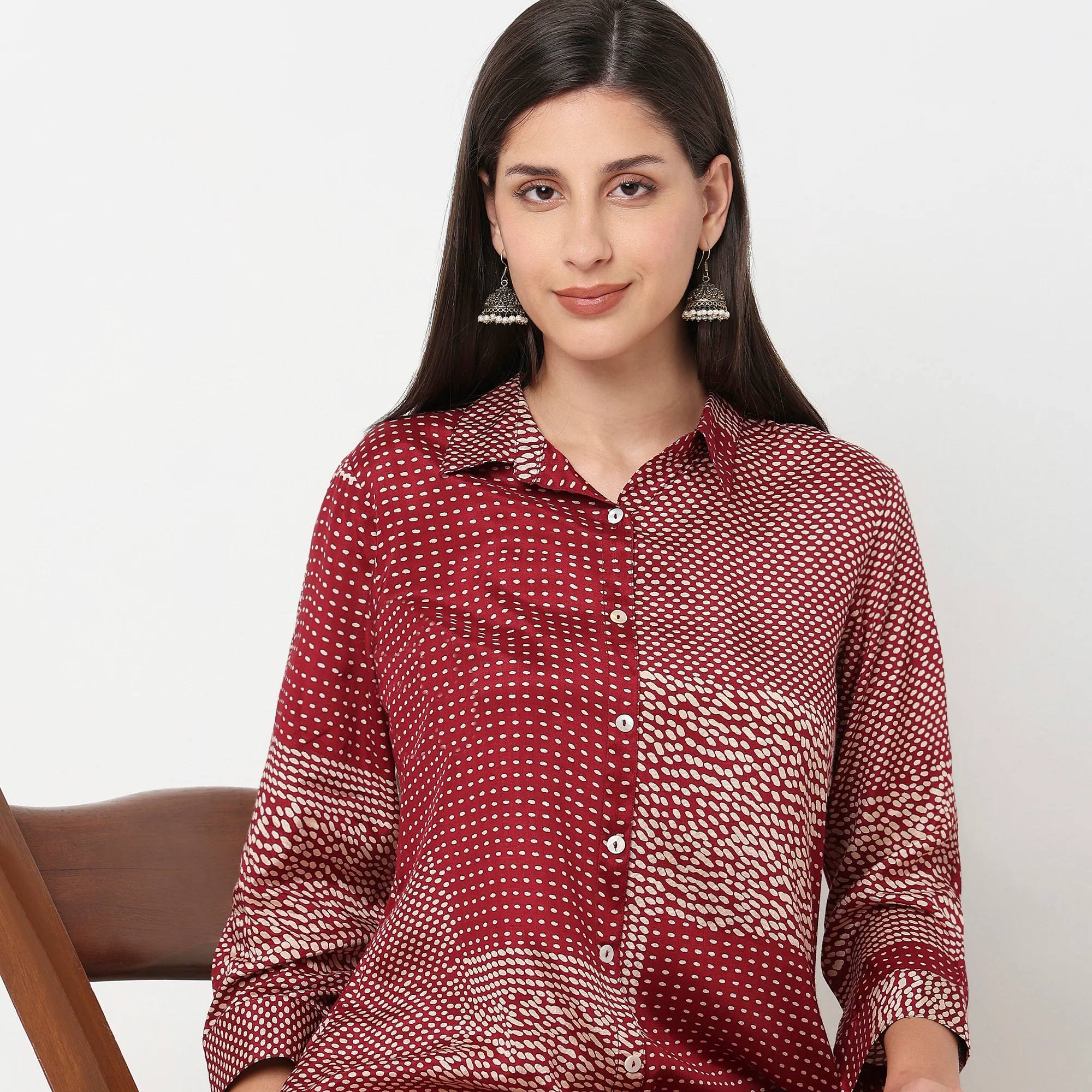 Straight Fit Printed Kurta - Image 9