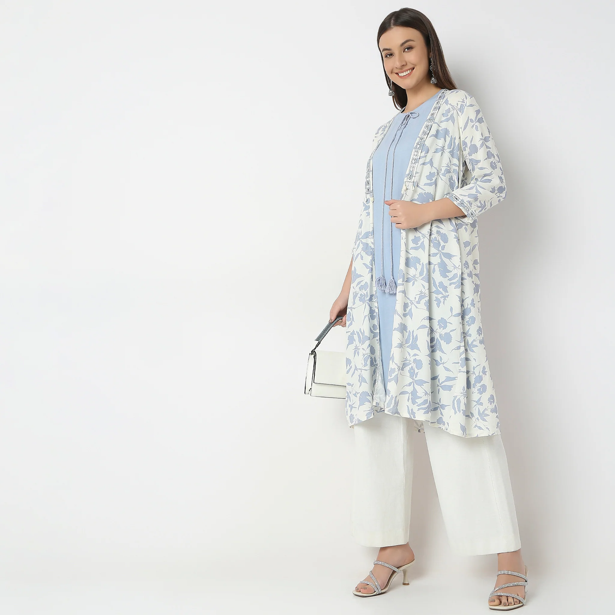 Straight Fit Printed Kurta