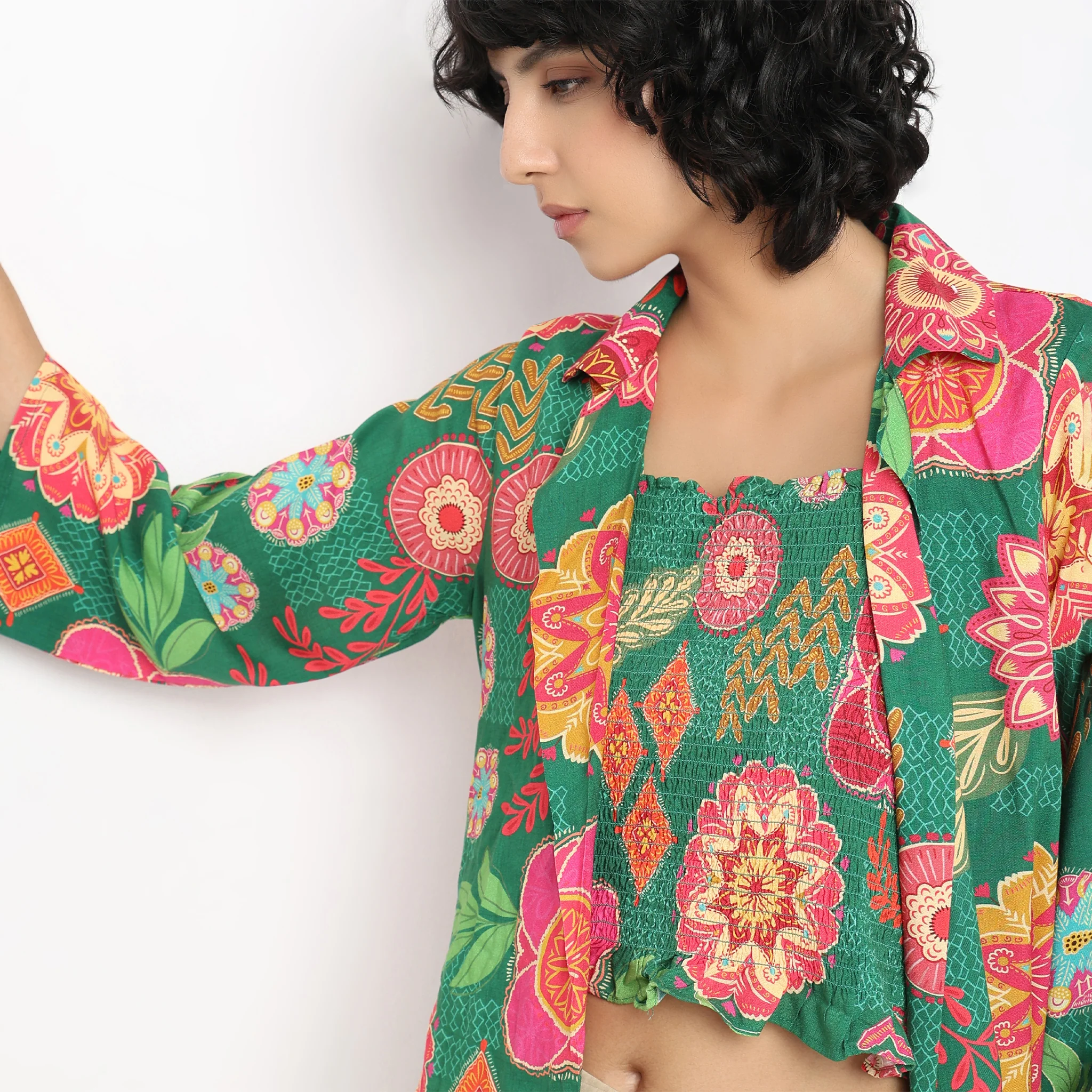 Straight Fit Printed Top - Image 4