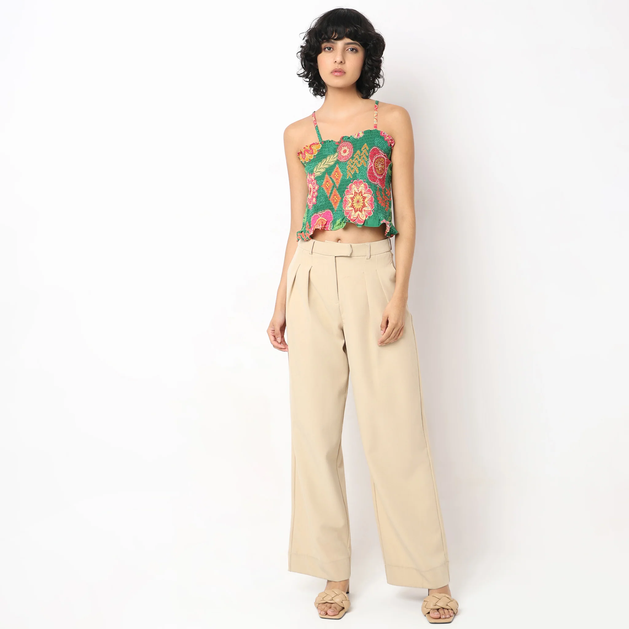 Straight Fit Printed Top - Image 6