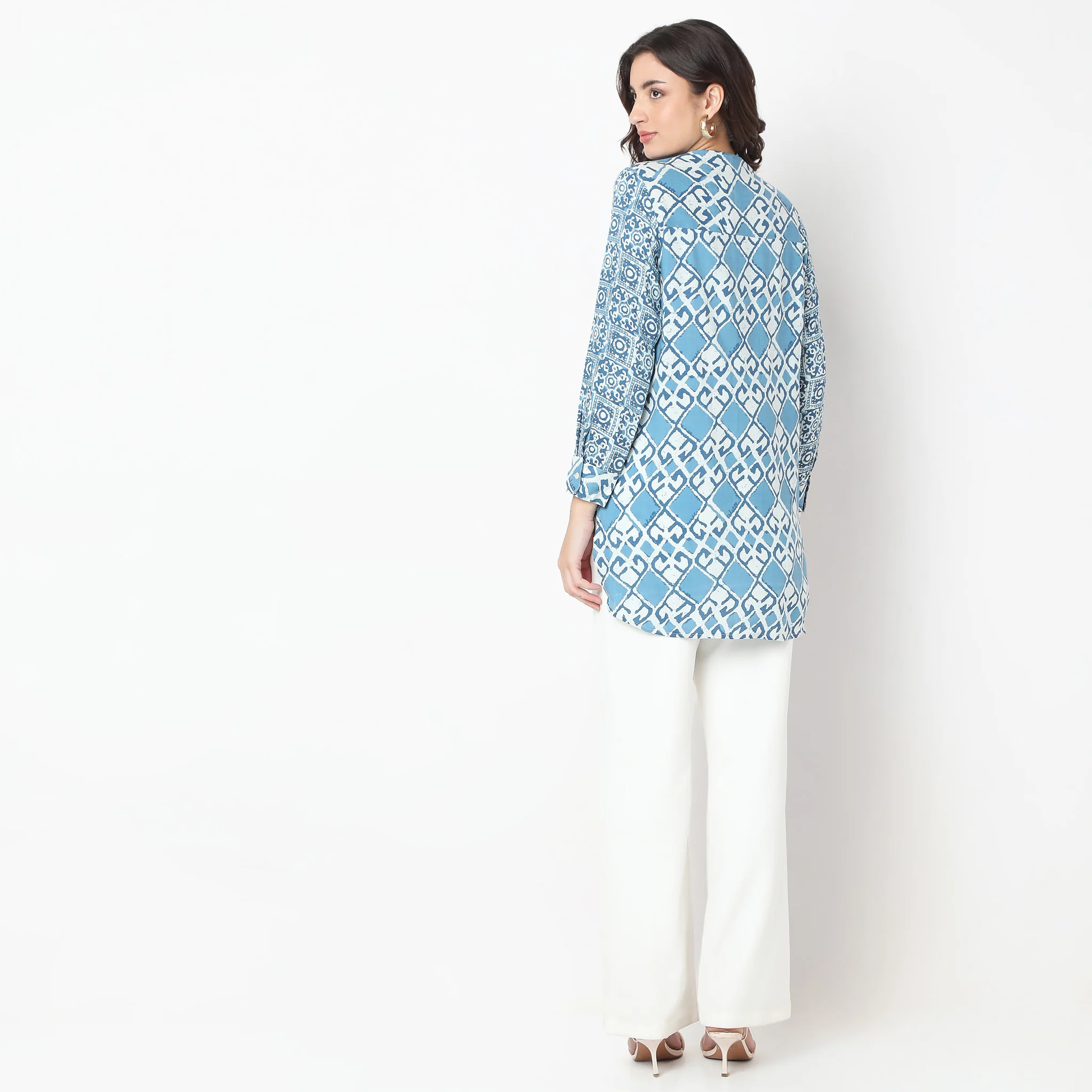 Straight Fit Printed Tunic - Image 3