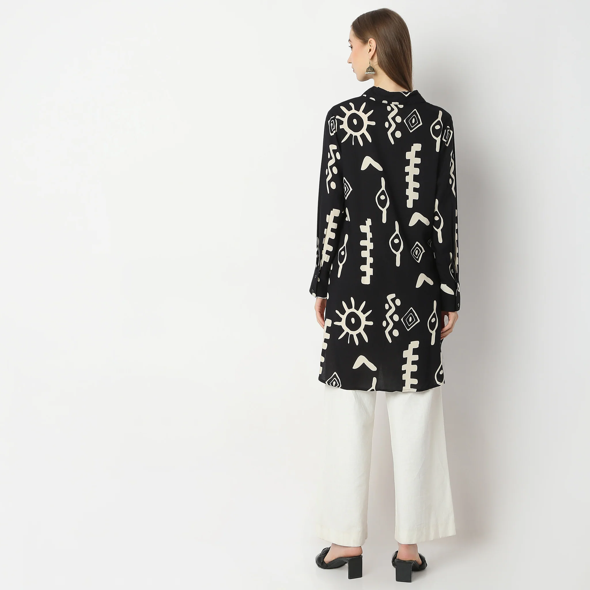 Straight Fit Printed Tunic - Image 3