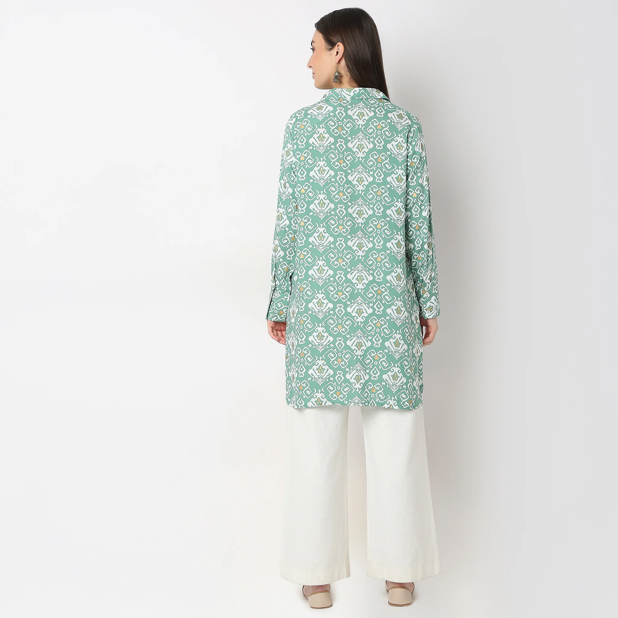 Straight Fit Printed Tunic - Image 3