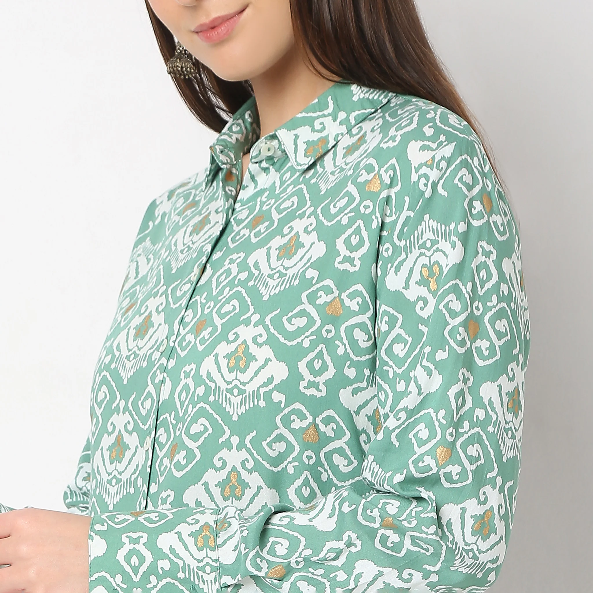 Straight Fit Printed Tunic - Image 4