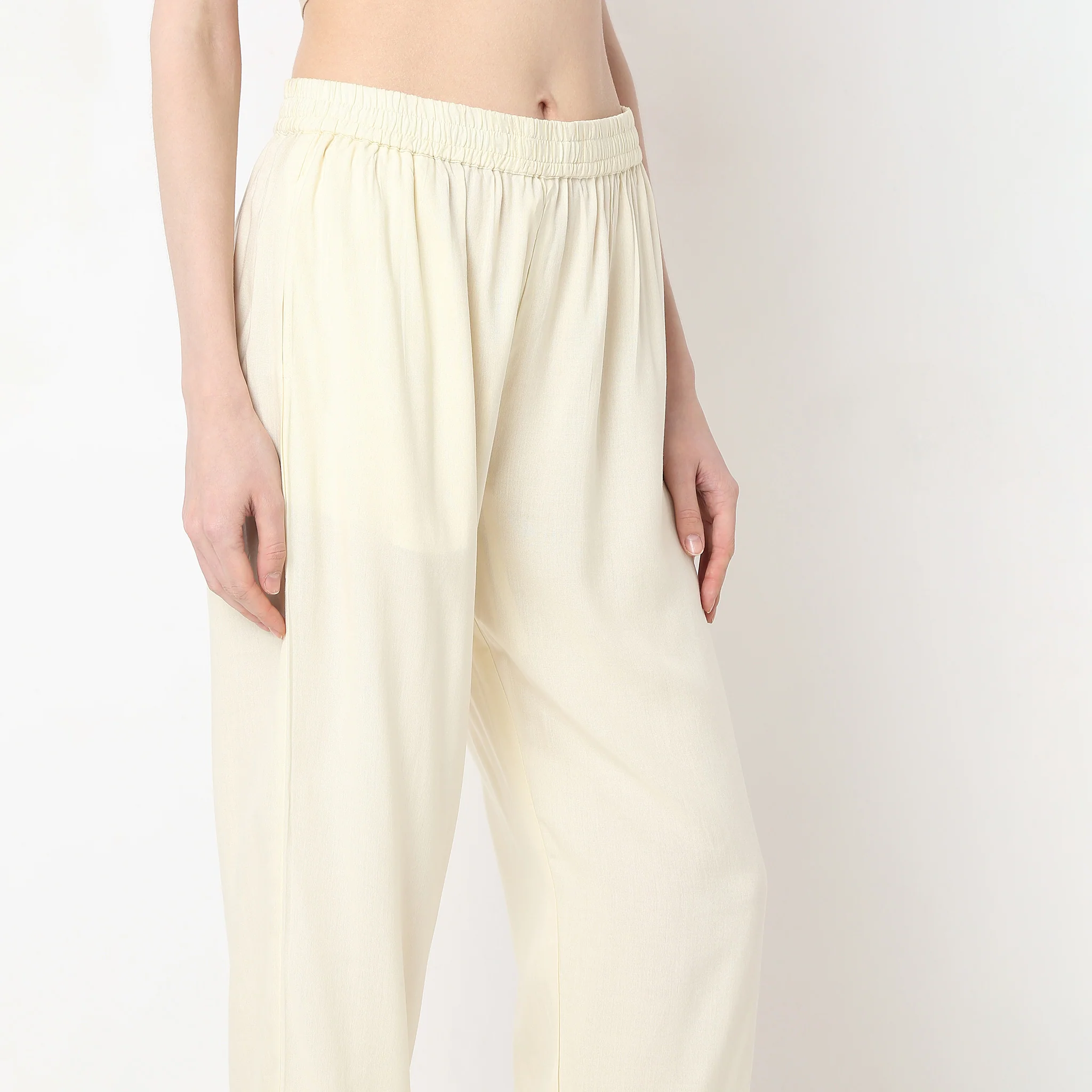 Straight Fit Ankle Length Pants - Image 4