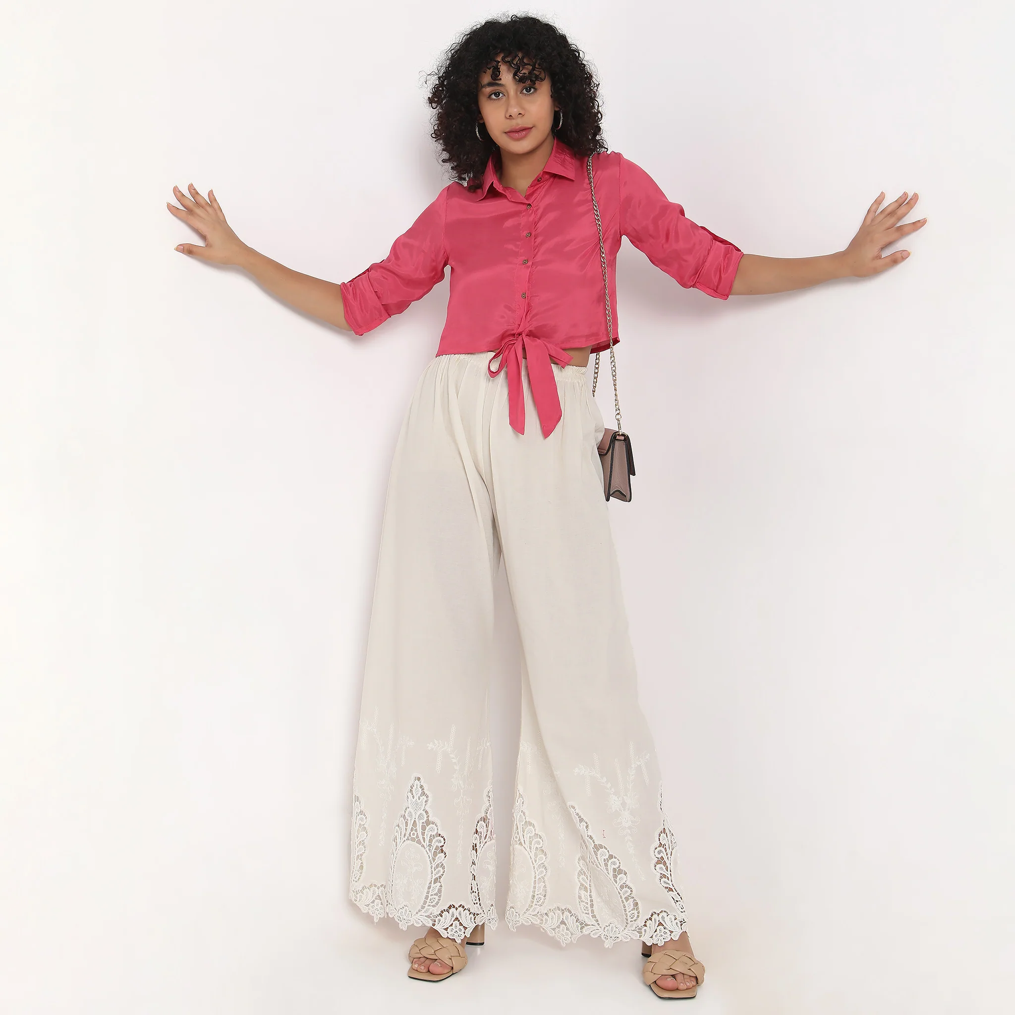 Straight Fit Solid Shirt - Image 6