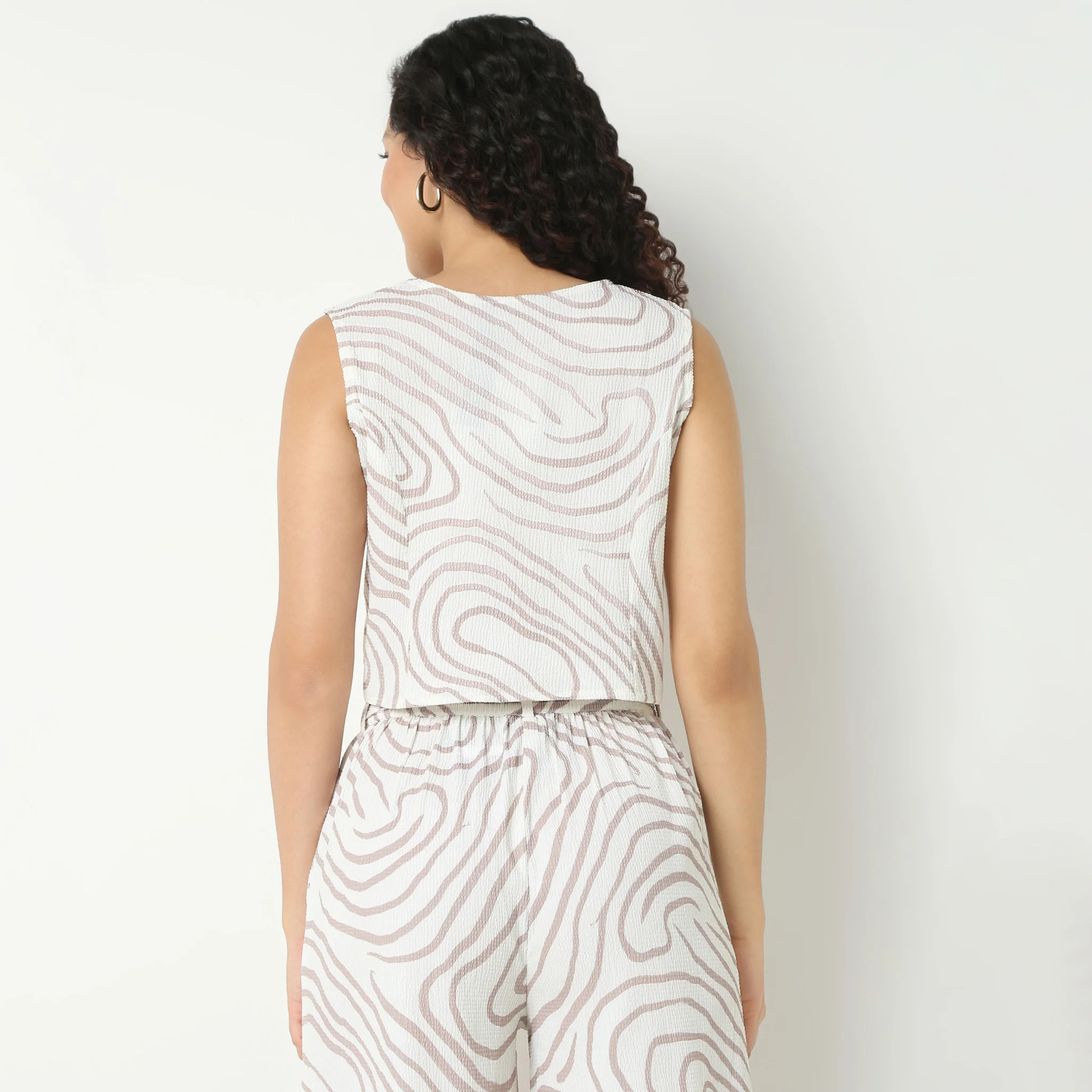 Straight Hem Shell Vest Top - Image 3