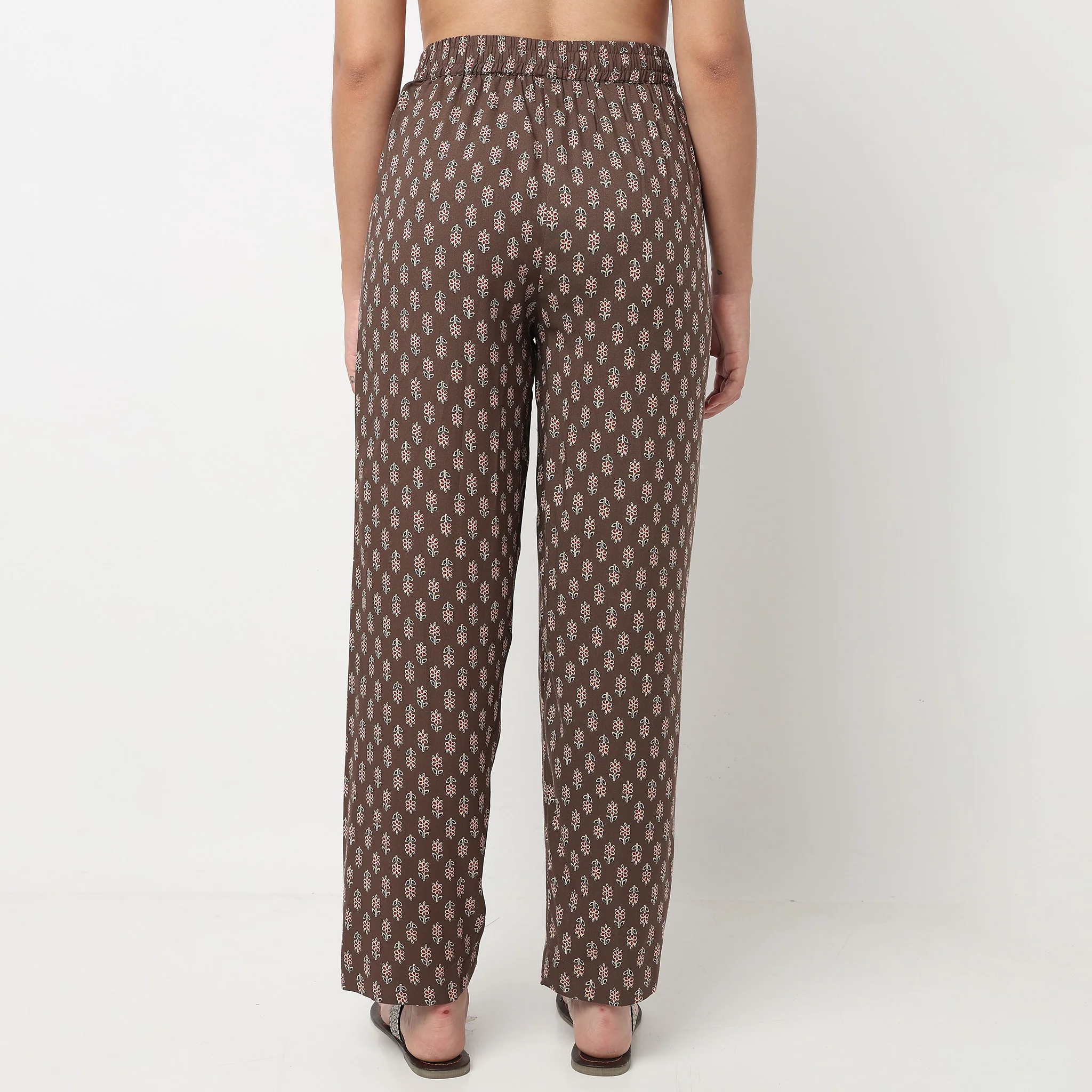 Straight Printed Pants - Image 3