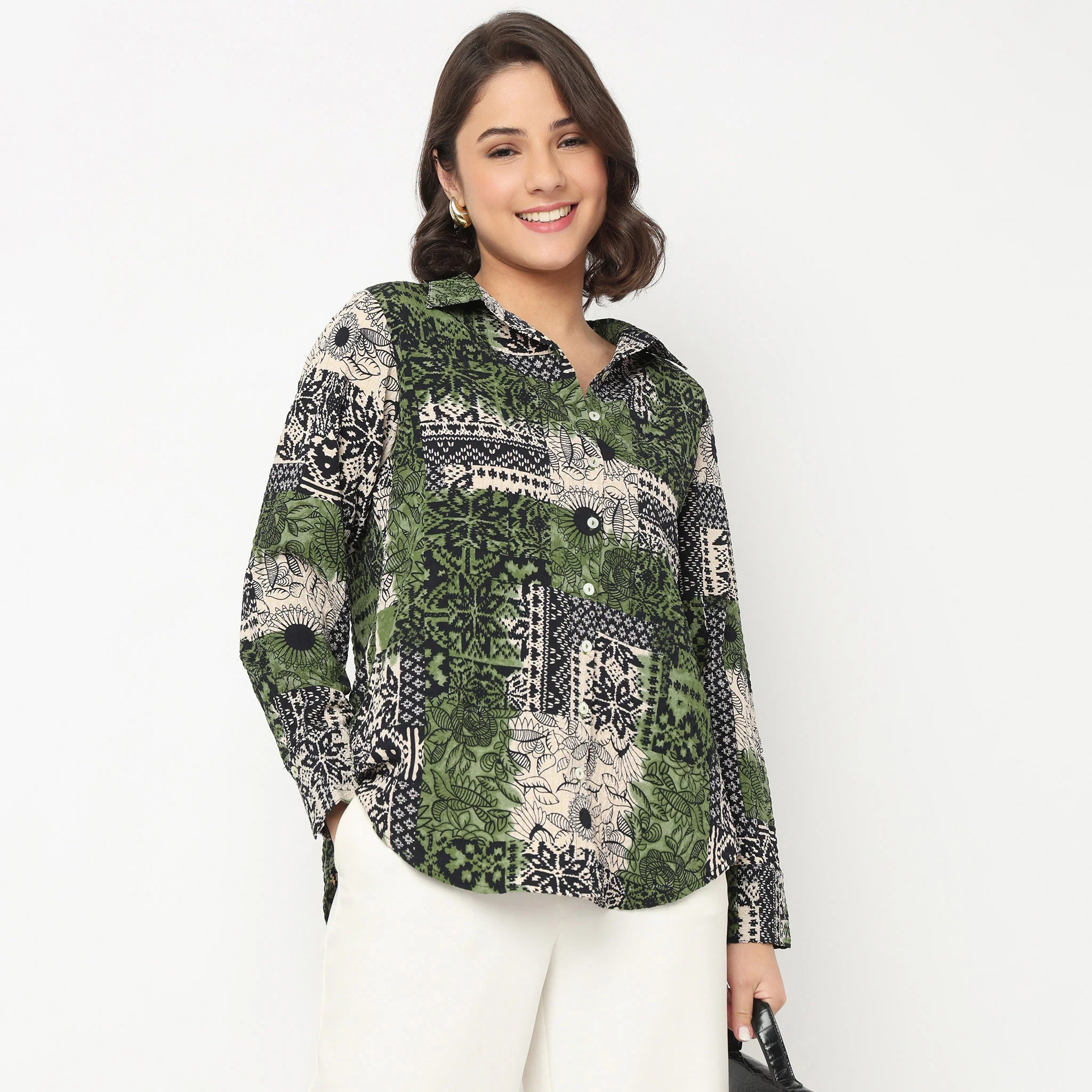 Straight Printed Shirt - Image 2