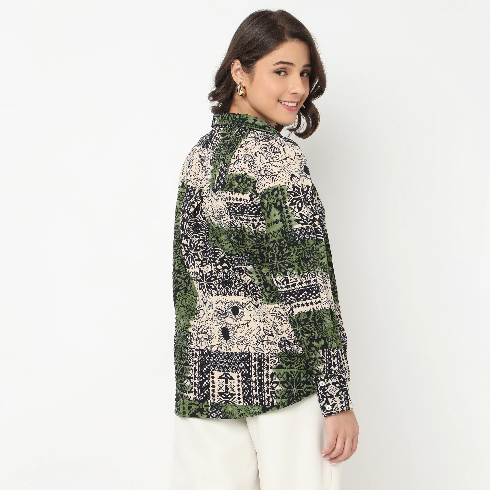 Straight Printed Shirt - Image 3