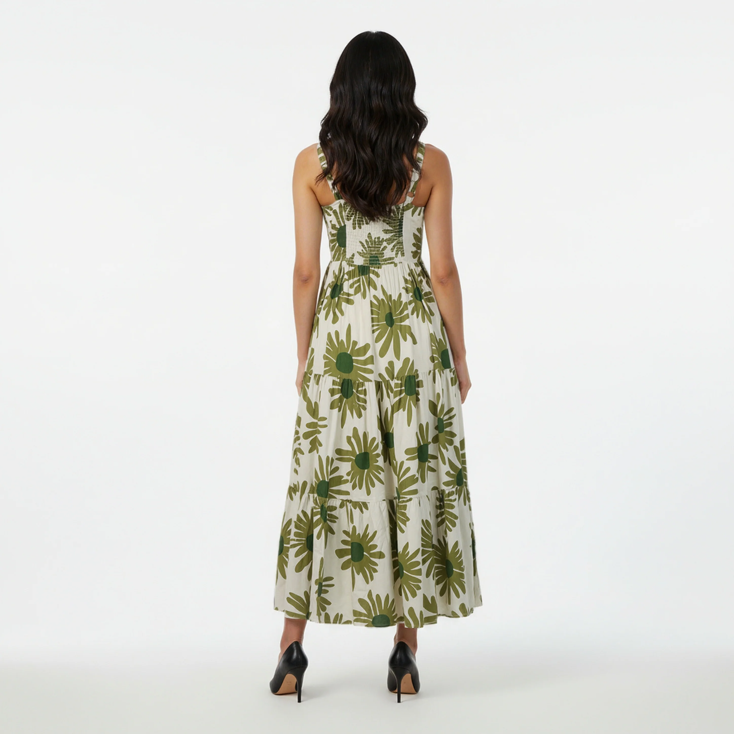 Strappy Tiered Dress - Image 3