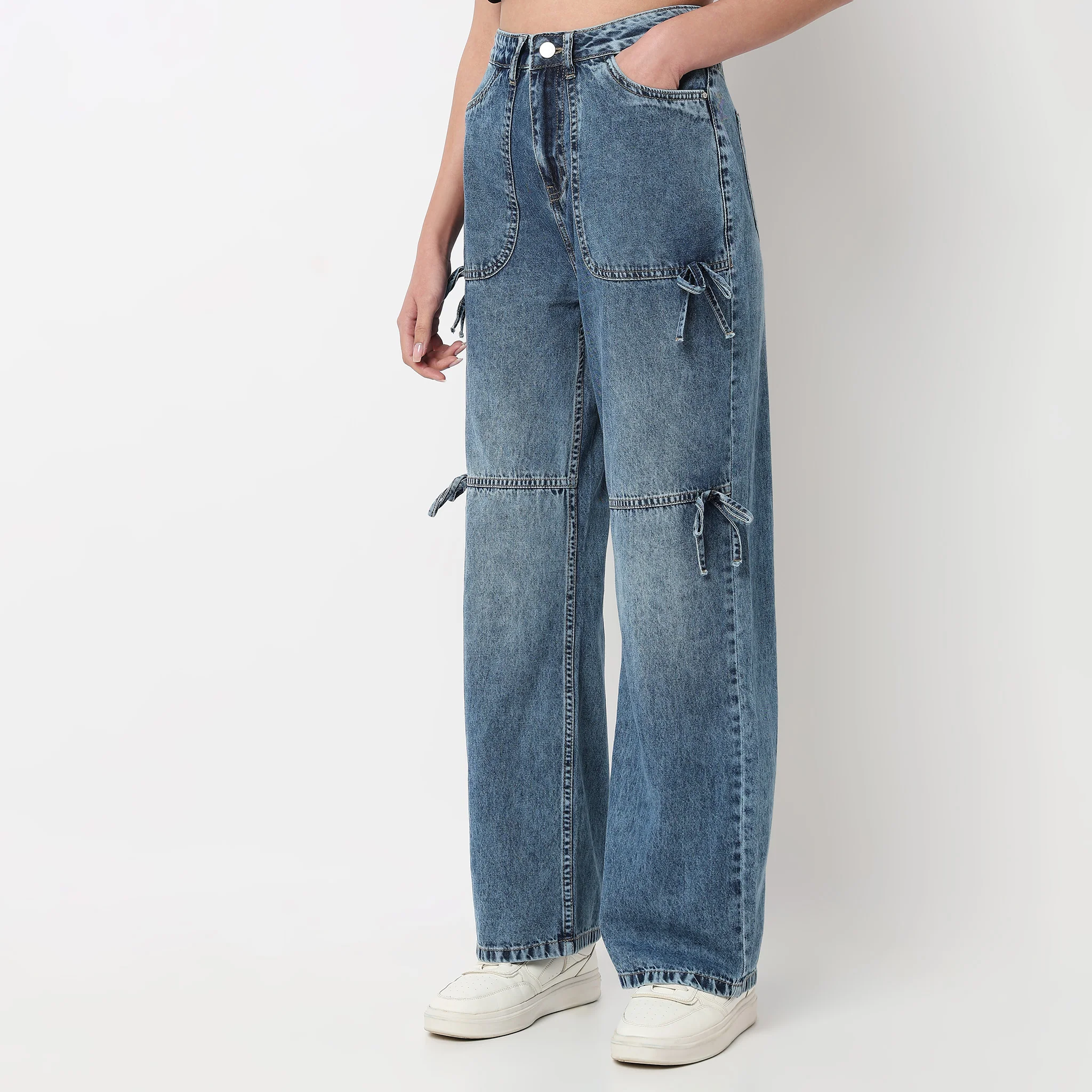 Street Look Straight Jeans - Image 5