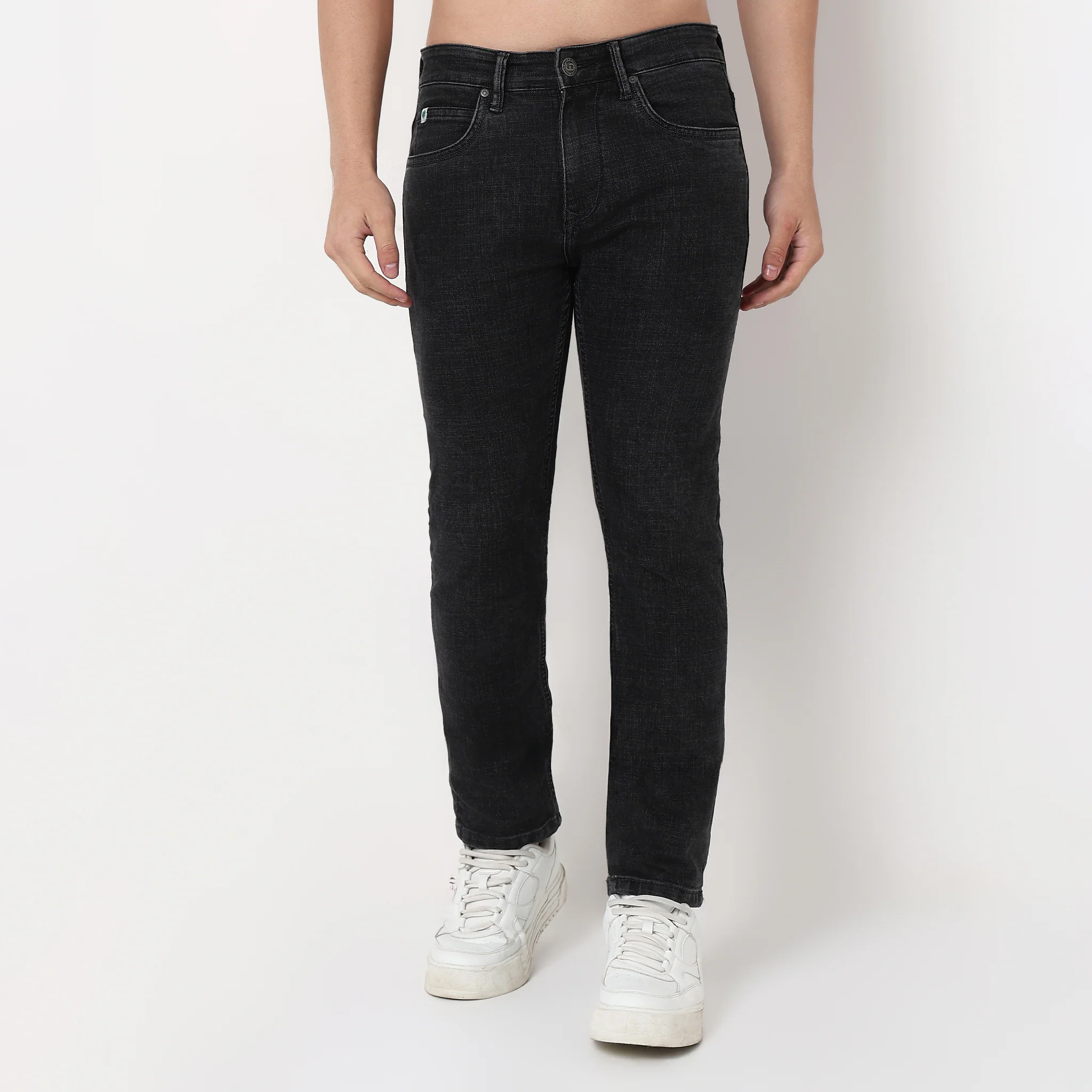 Stright Fit Full Length Jeans - Image 2