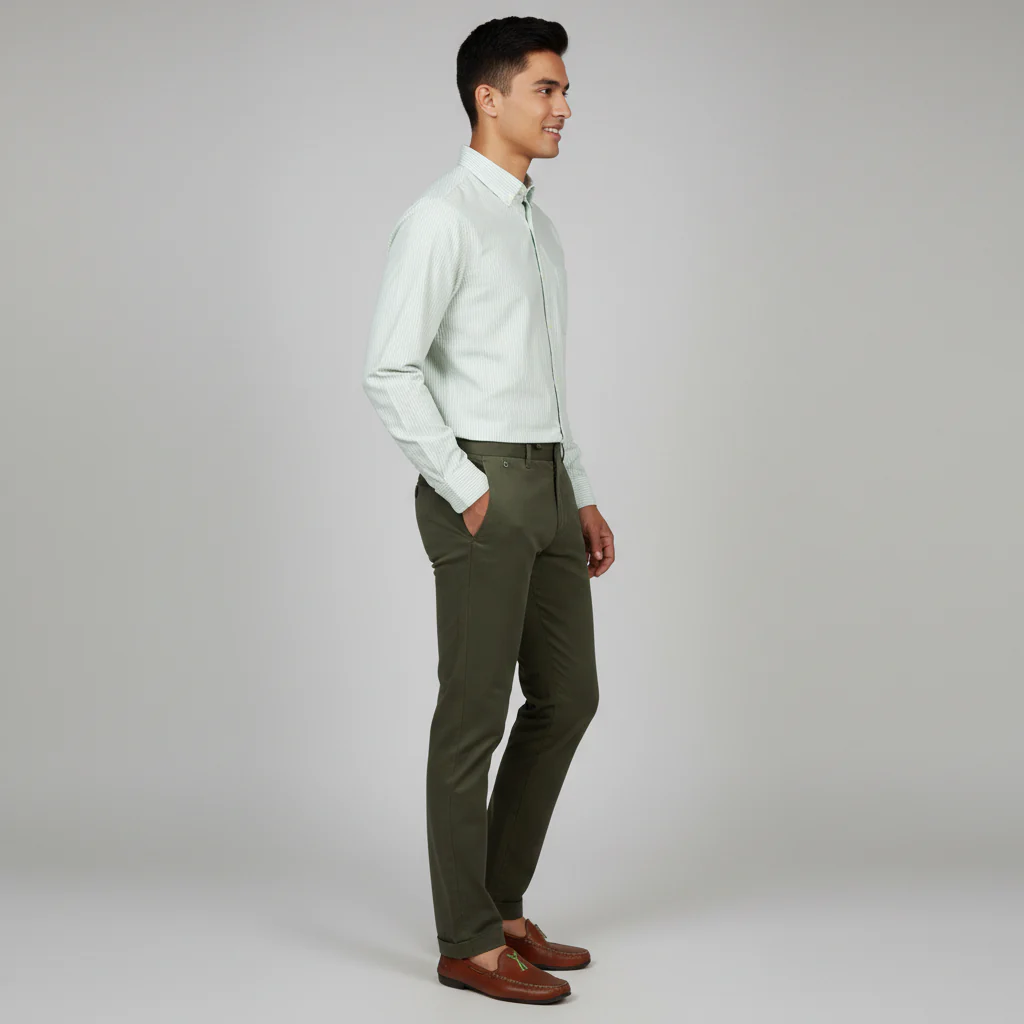 Cotton Striped All Day Shirt - Image 20