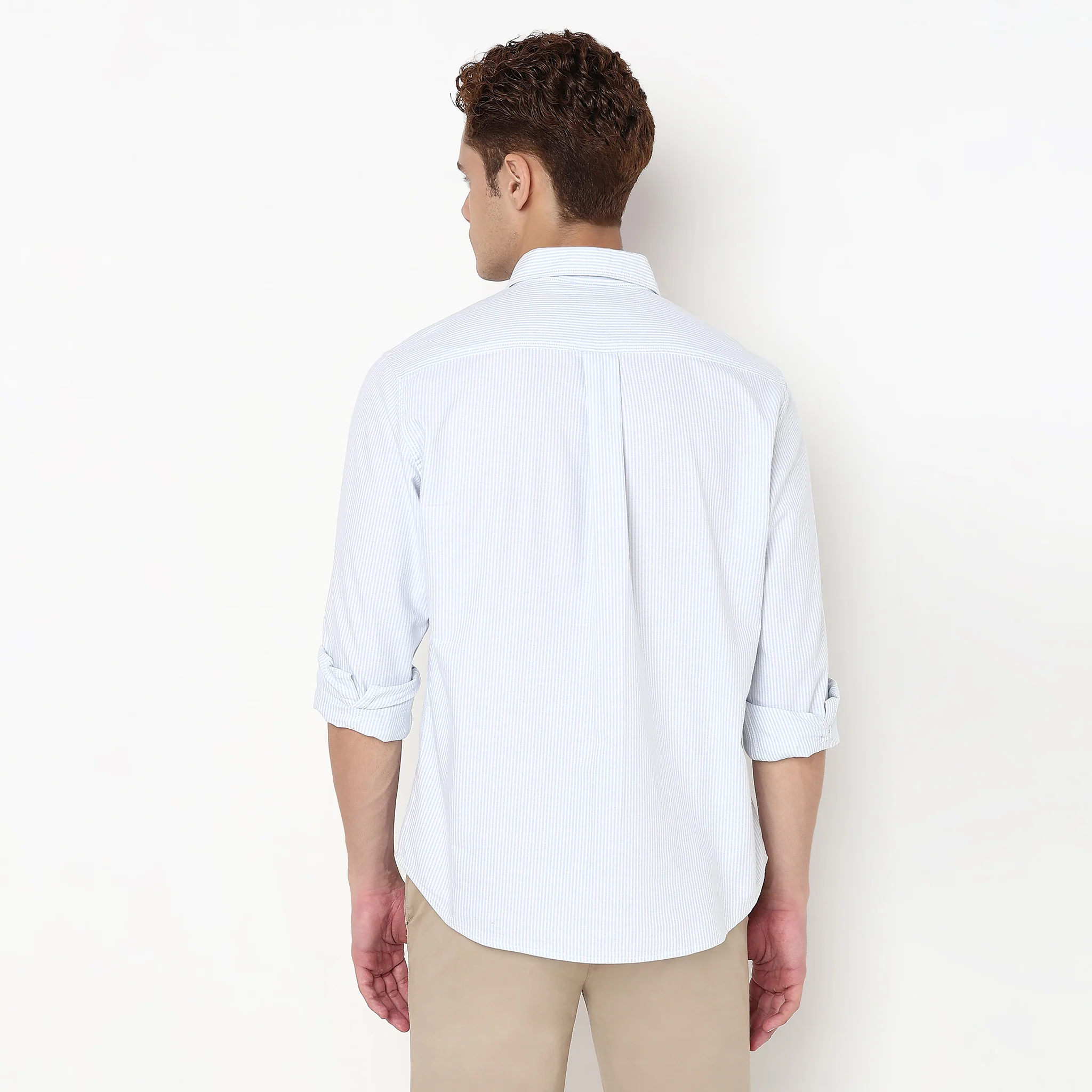 Cotton Striped All Day Shirt - Image 8