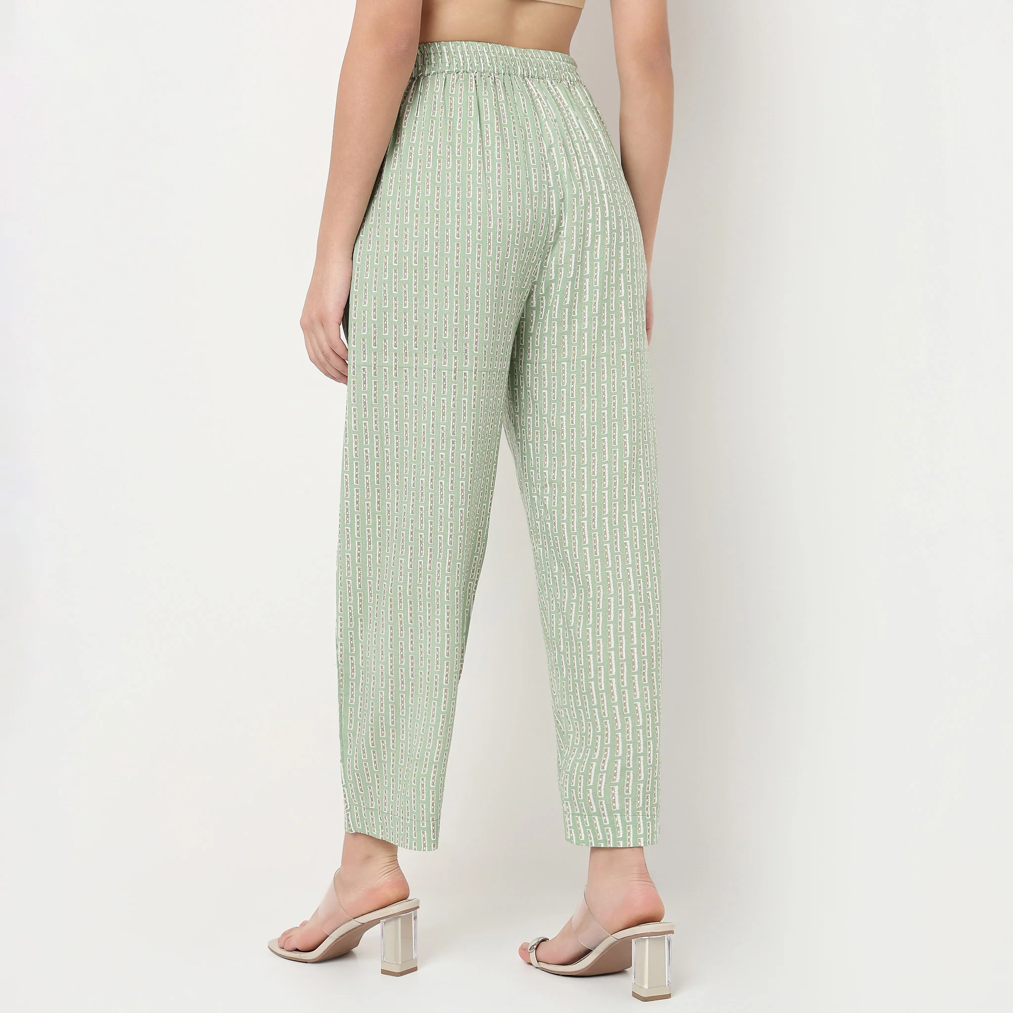 Striped Ankle Length Pant - Image 3