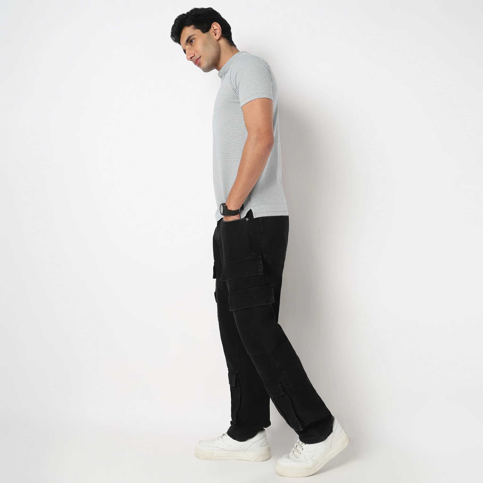 Striped Brunch Polo T-Shirt