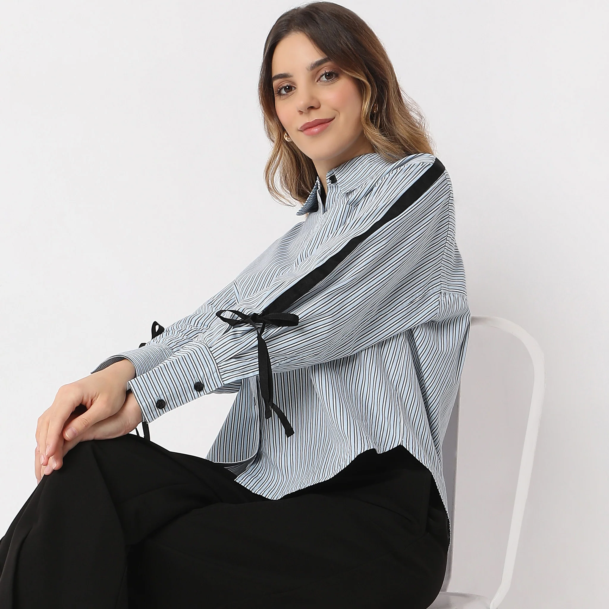 Striped Casual Shirt - Image 4