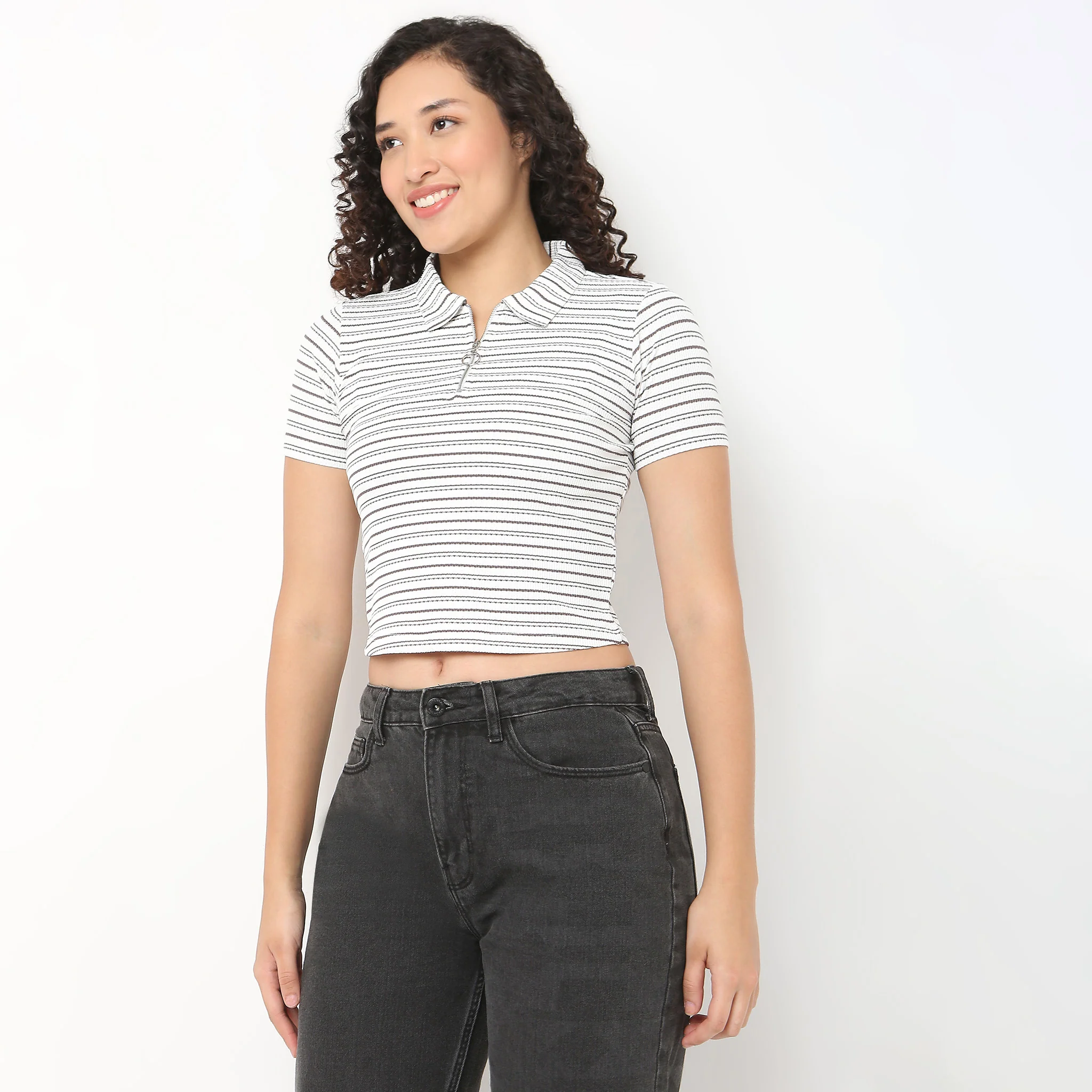 Striped Cotton T-Shirt - Image 10