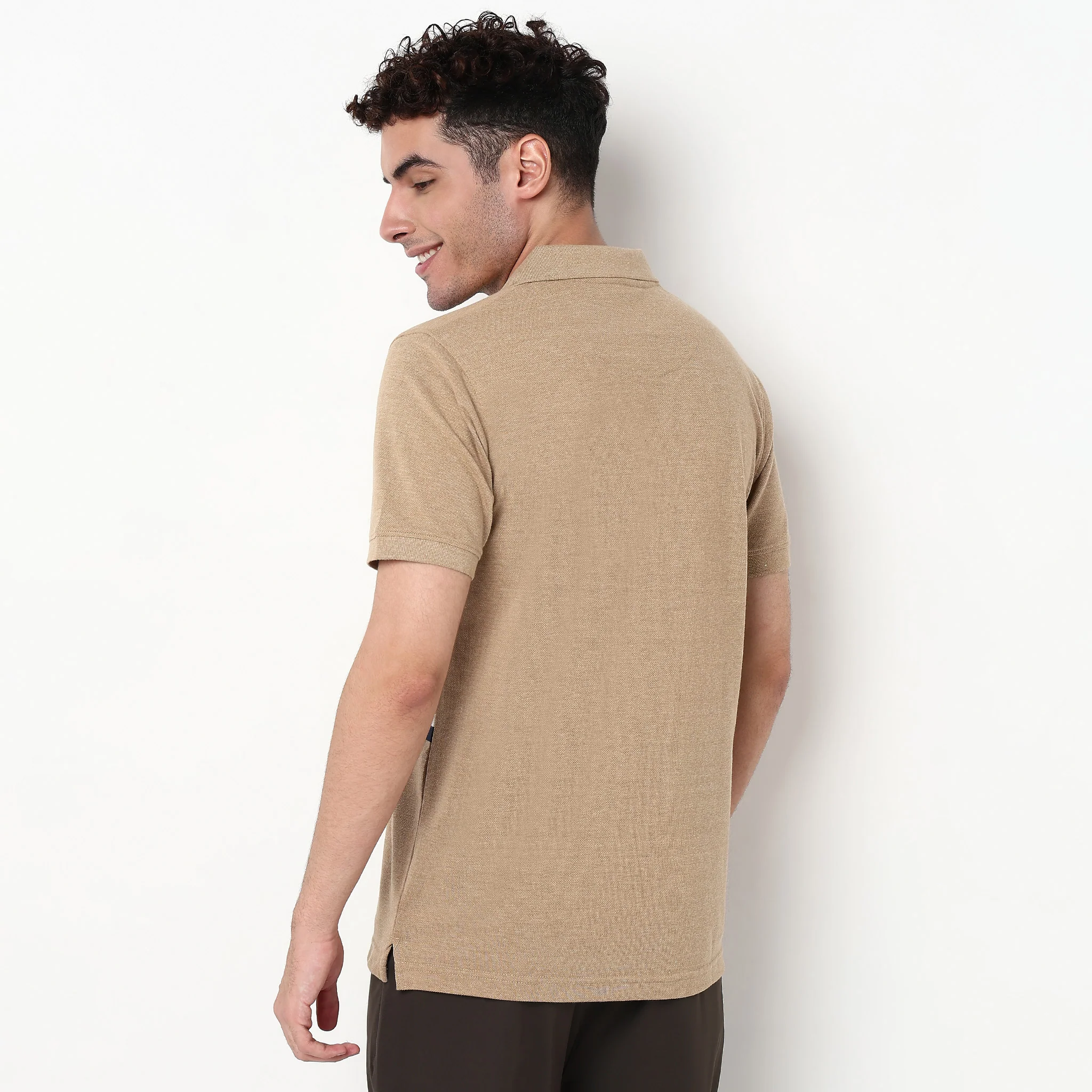 Striped Weekend Polo T-Shirt - Image 3