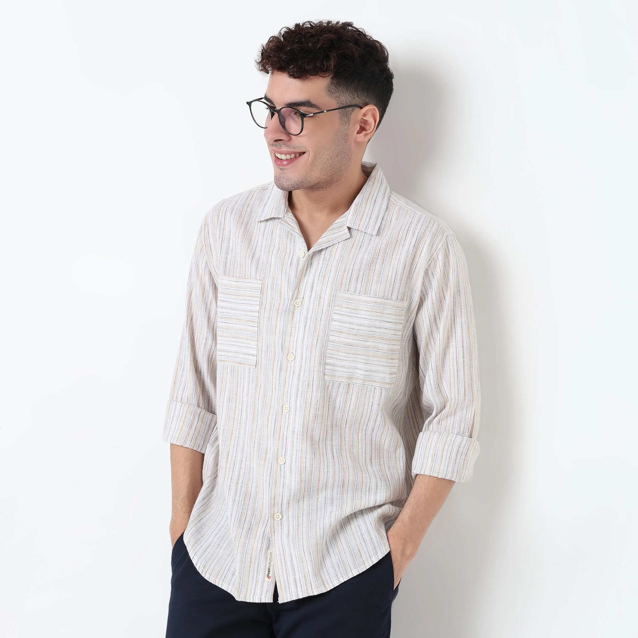 Striped Cuban Retreat Shirt