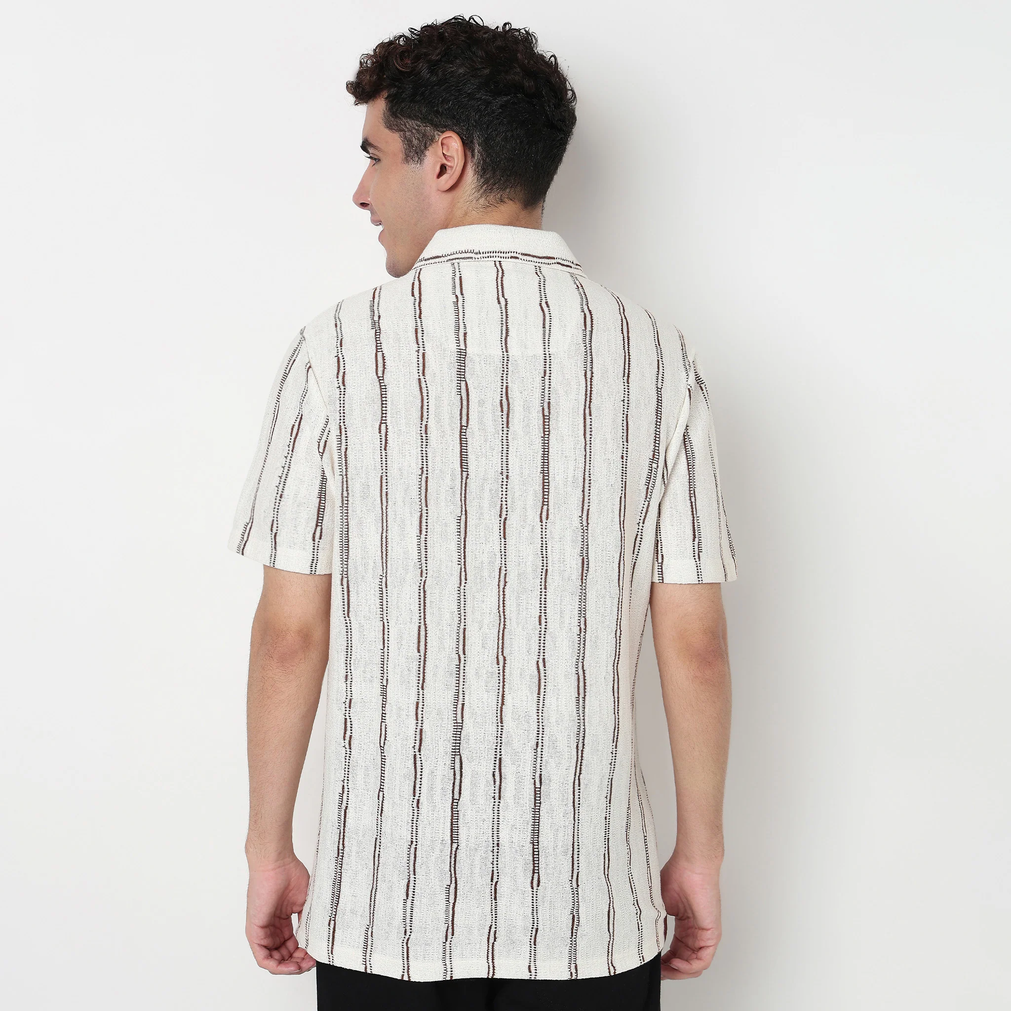Striped Cuban Shirt - Image 3