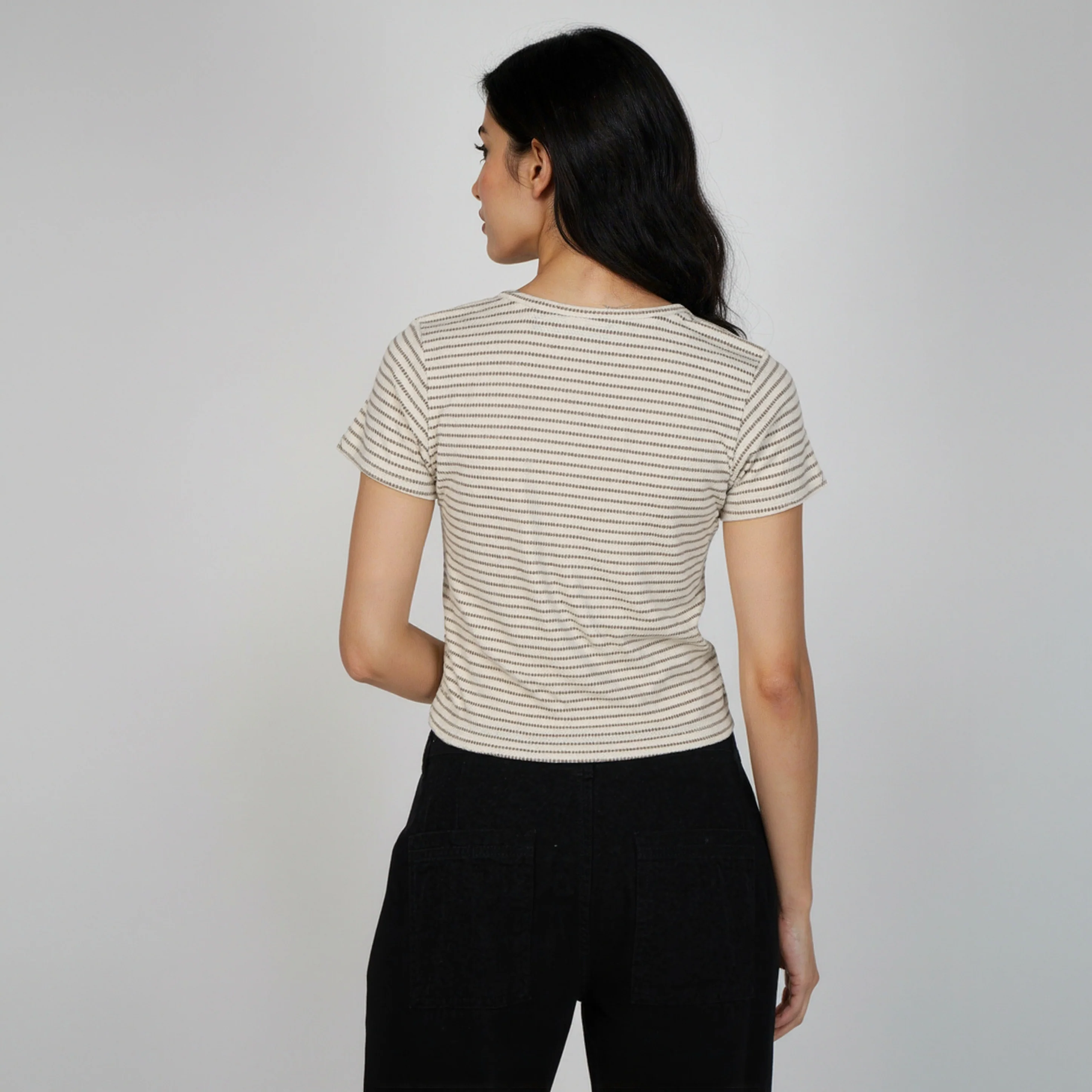 Striped Essential T-Shirt - Image 3