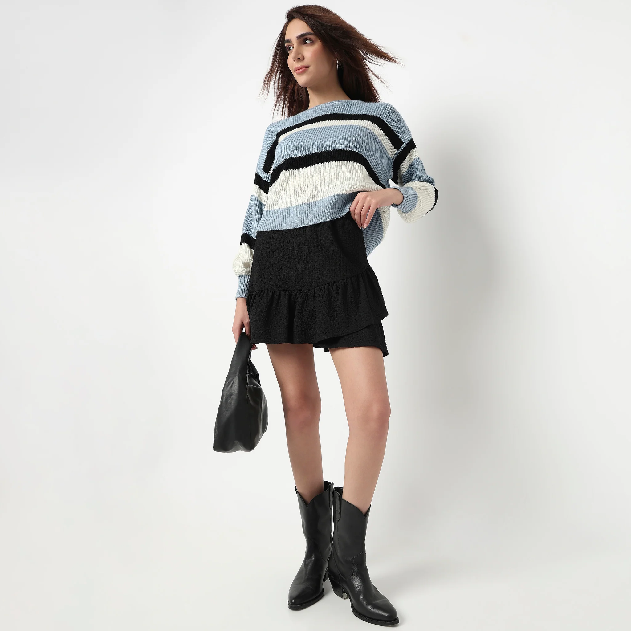 Striped Flatknit Sweater - Image 2
