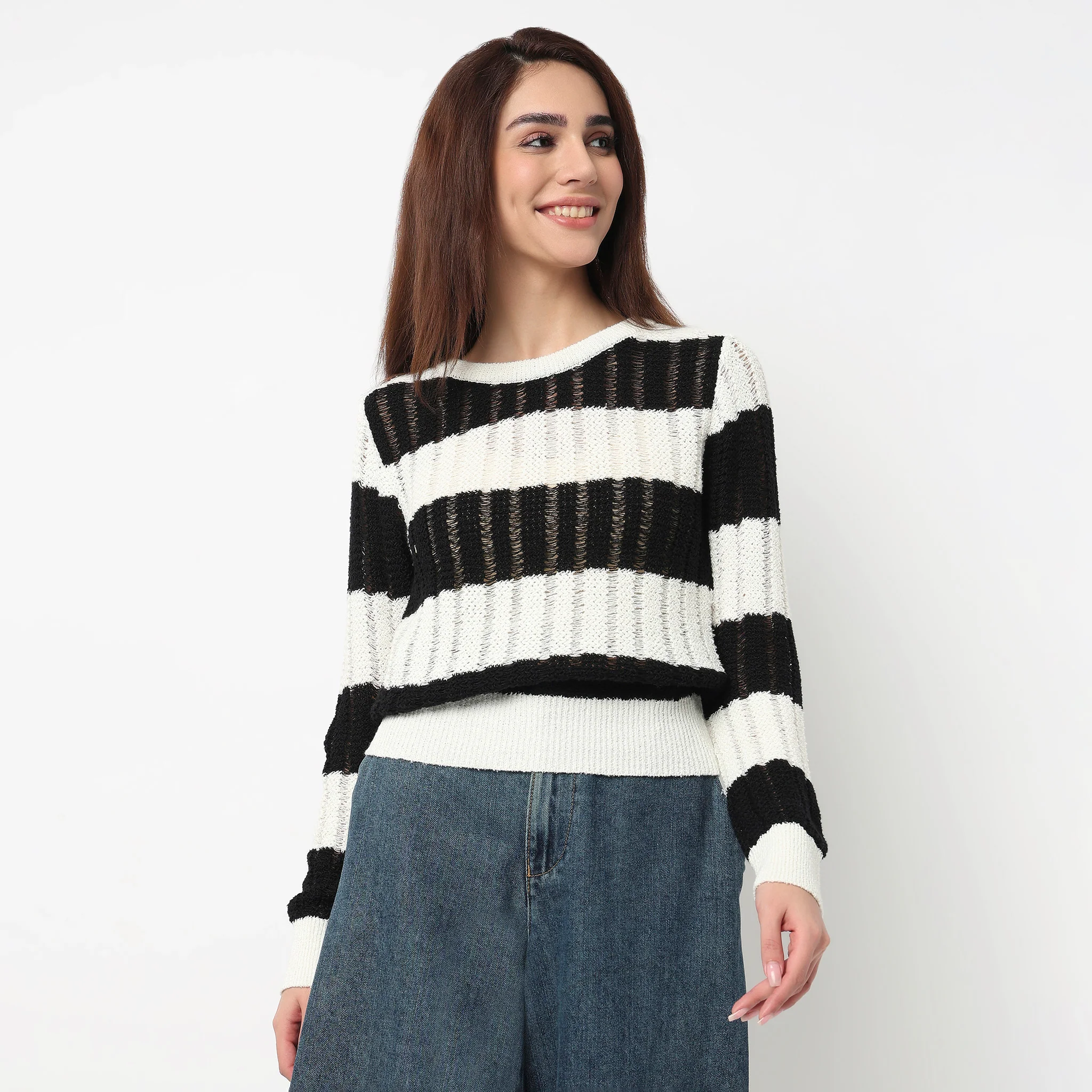 Striped Flatknit Top - Image 2