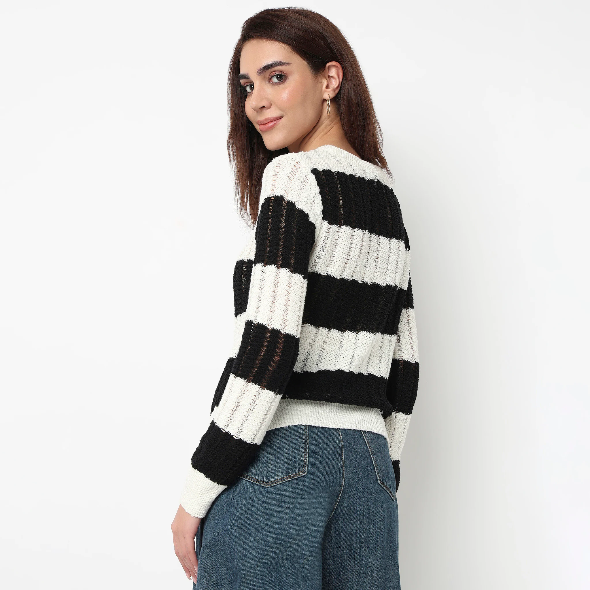 Striped Flatknit Top - Image 3