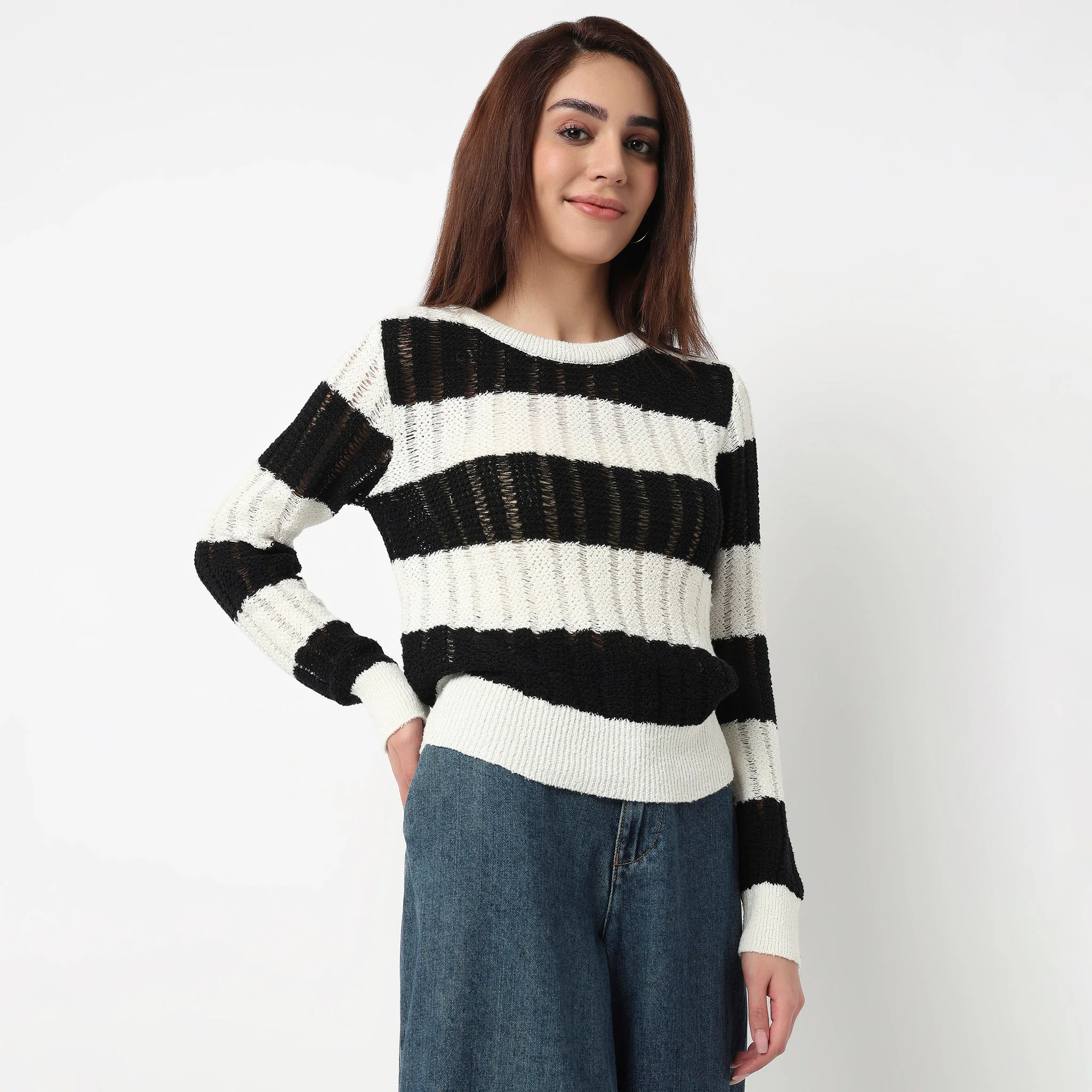 Striped Flatknit Top - Image 5