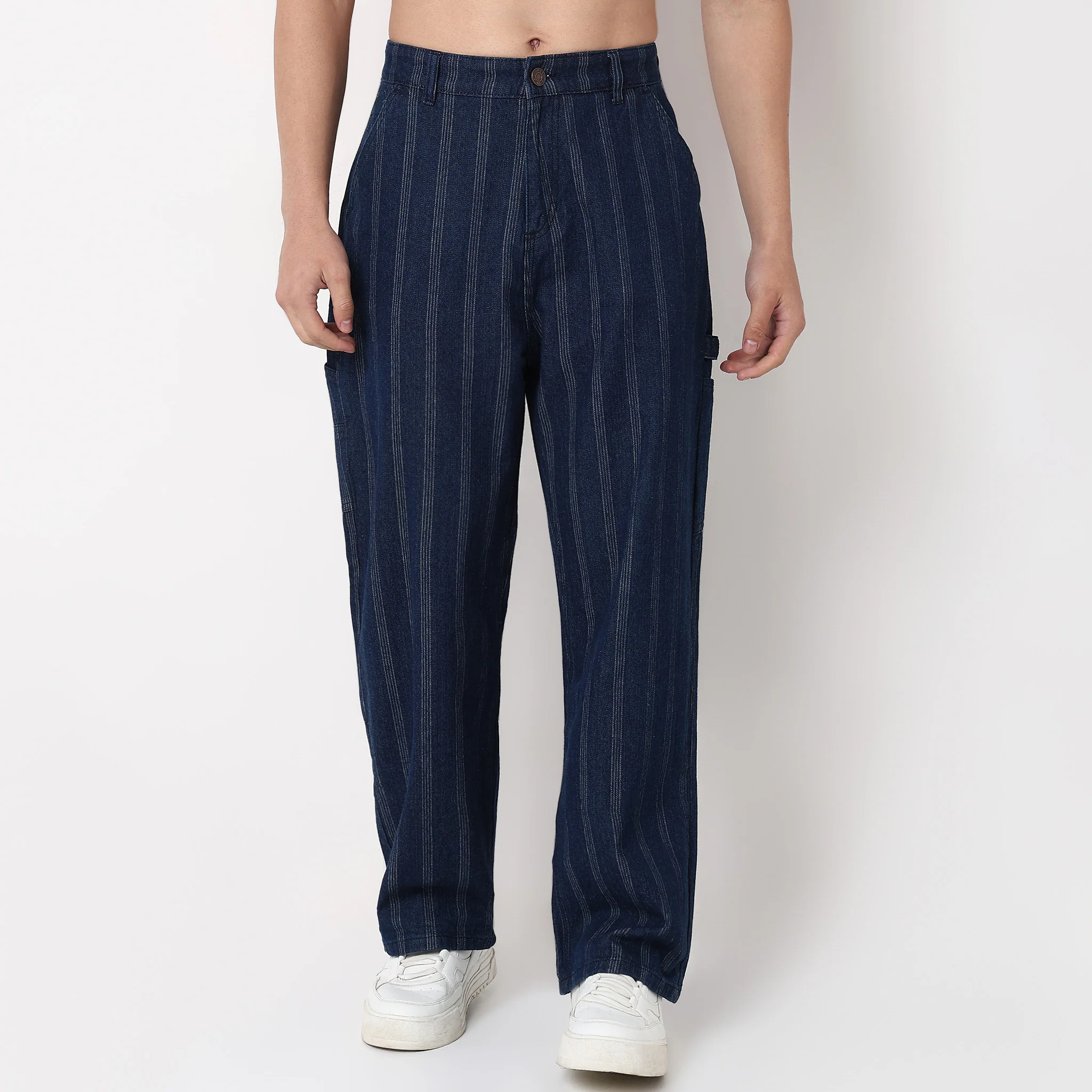 Striped Anti Fit K Denim - Image 2