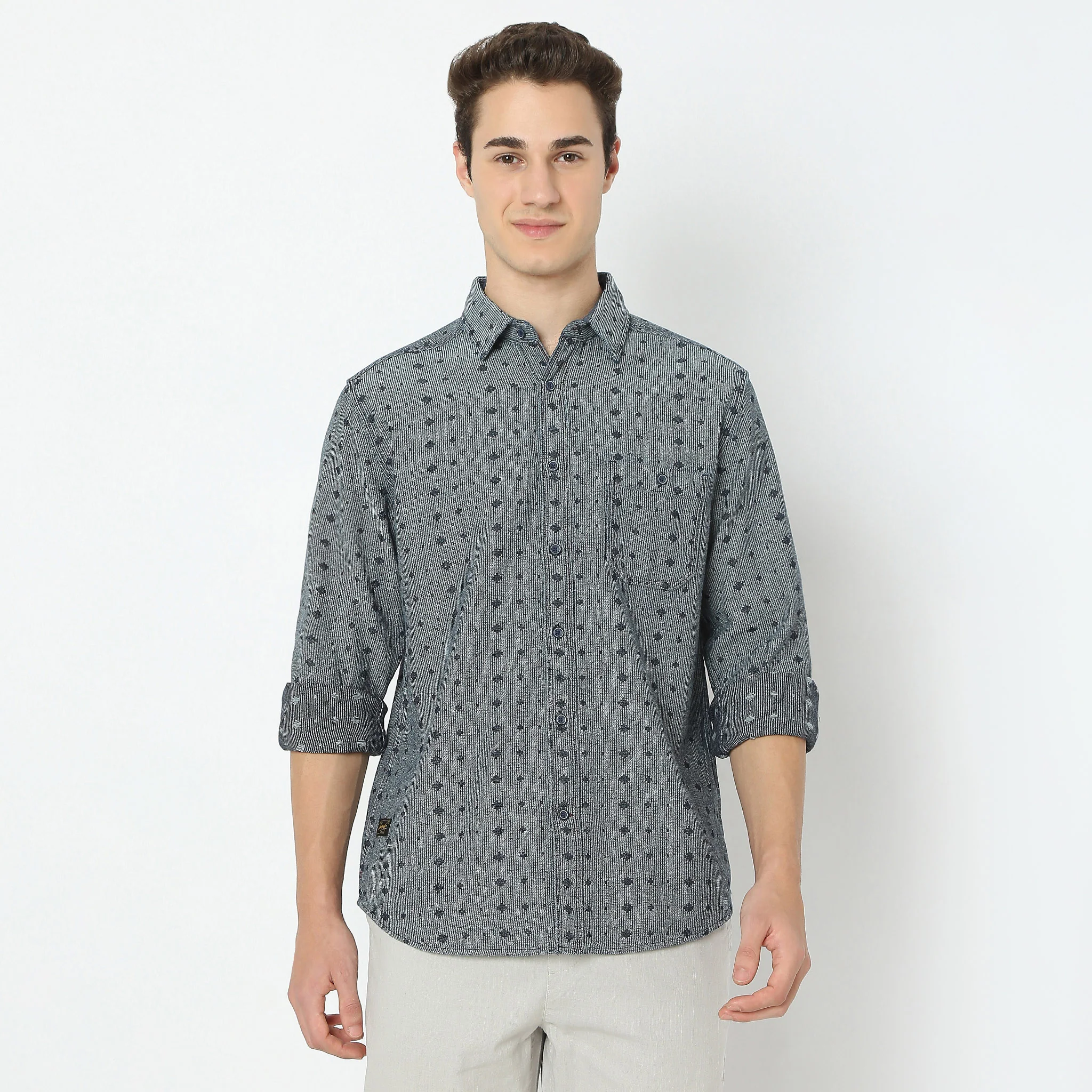 Cotton Striped Cruiser Shirt - Image 2