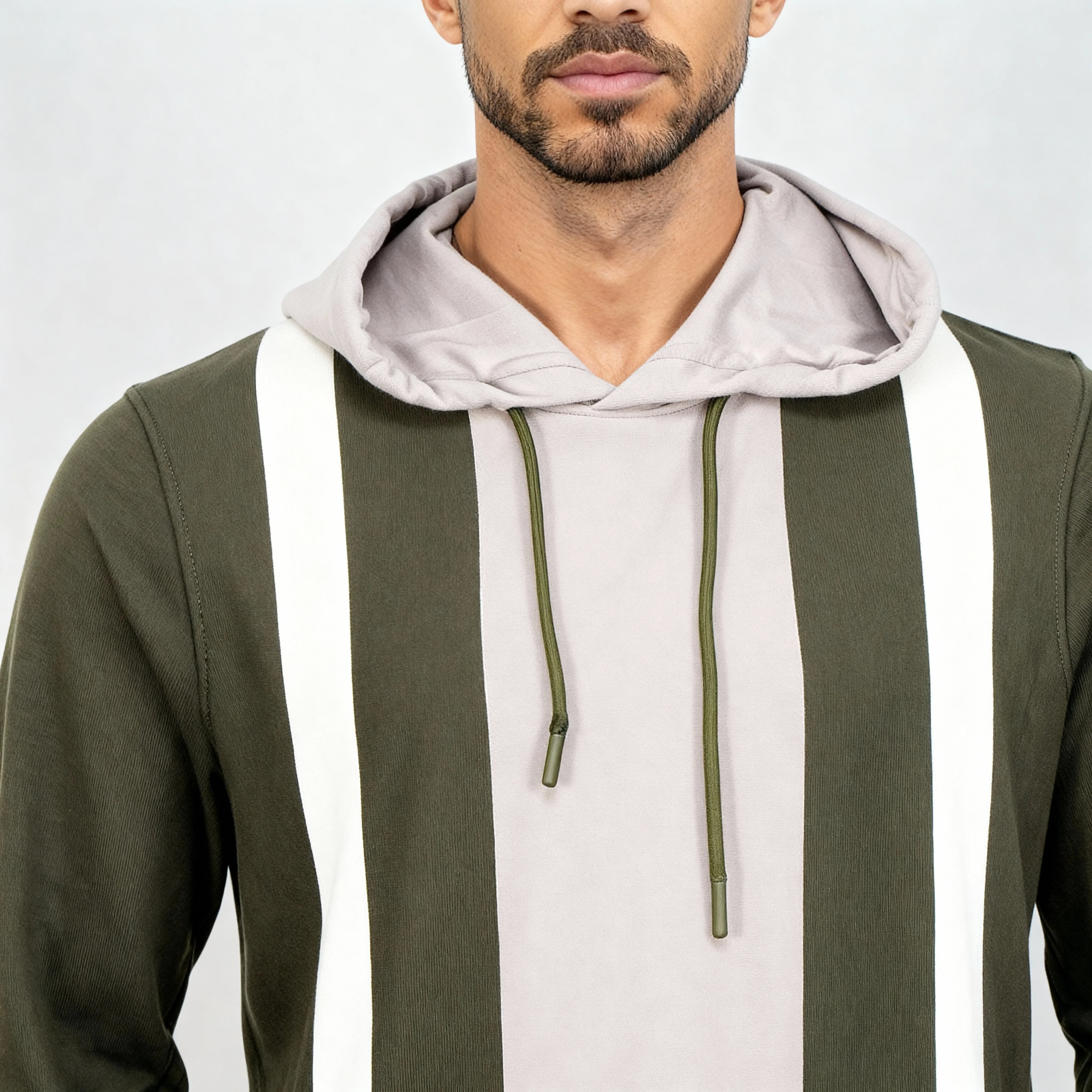 Striped University Sweat Tee - Image 4