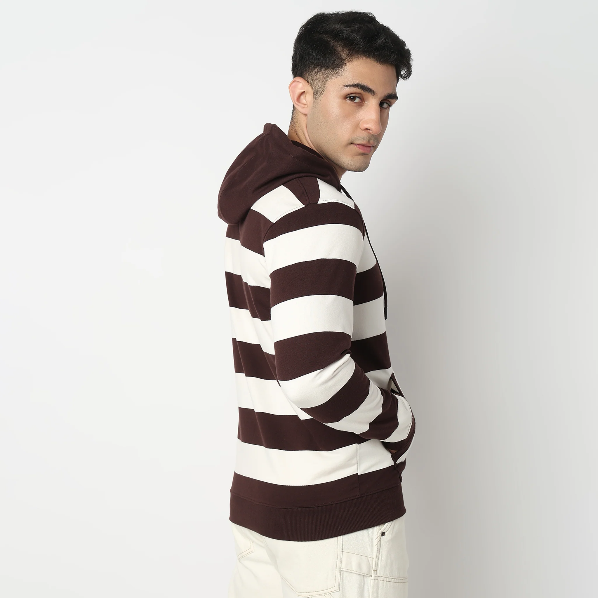 Striped University Sweatshirt - Image 3