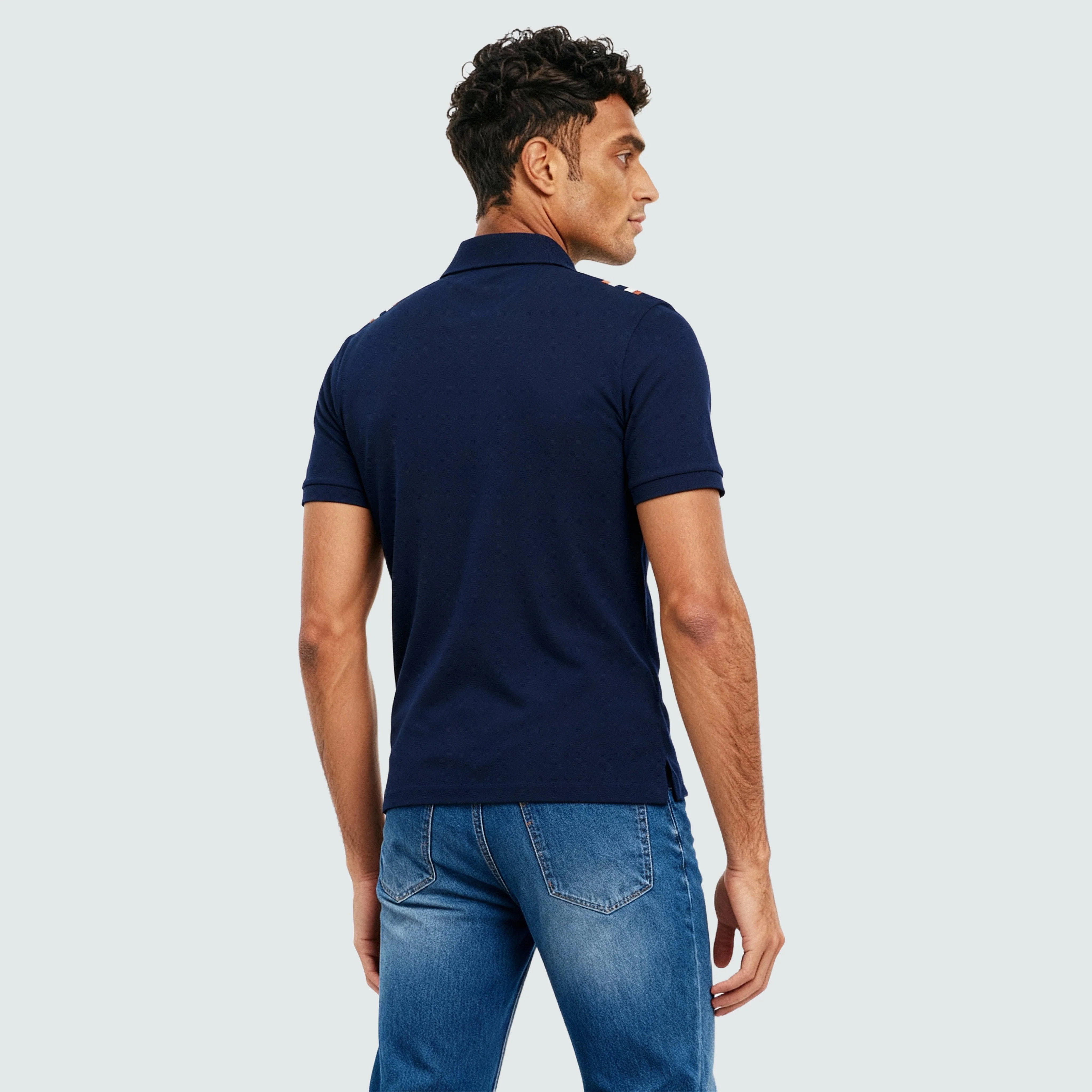 Striped Weekend Polo T-Shirt - Image 3