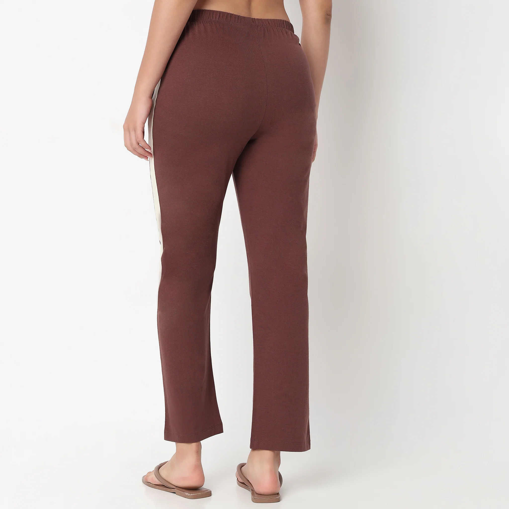 Stripped Mid Rise Lounge Pyjama - Image 3