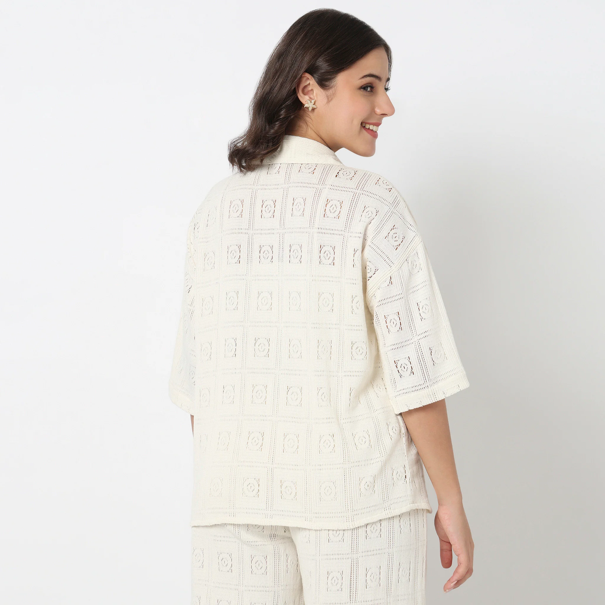 Structured Boxy Fit Betty Shirt - Image 3