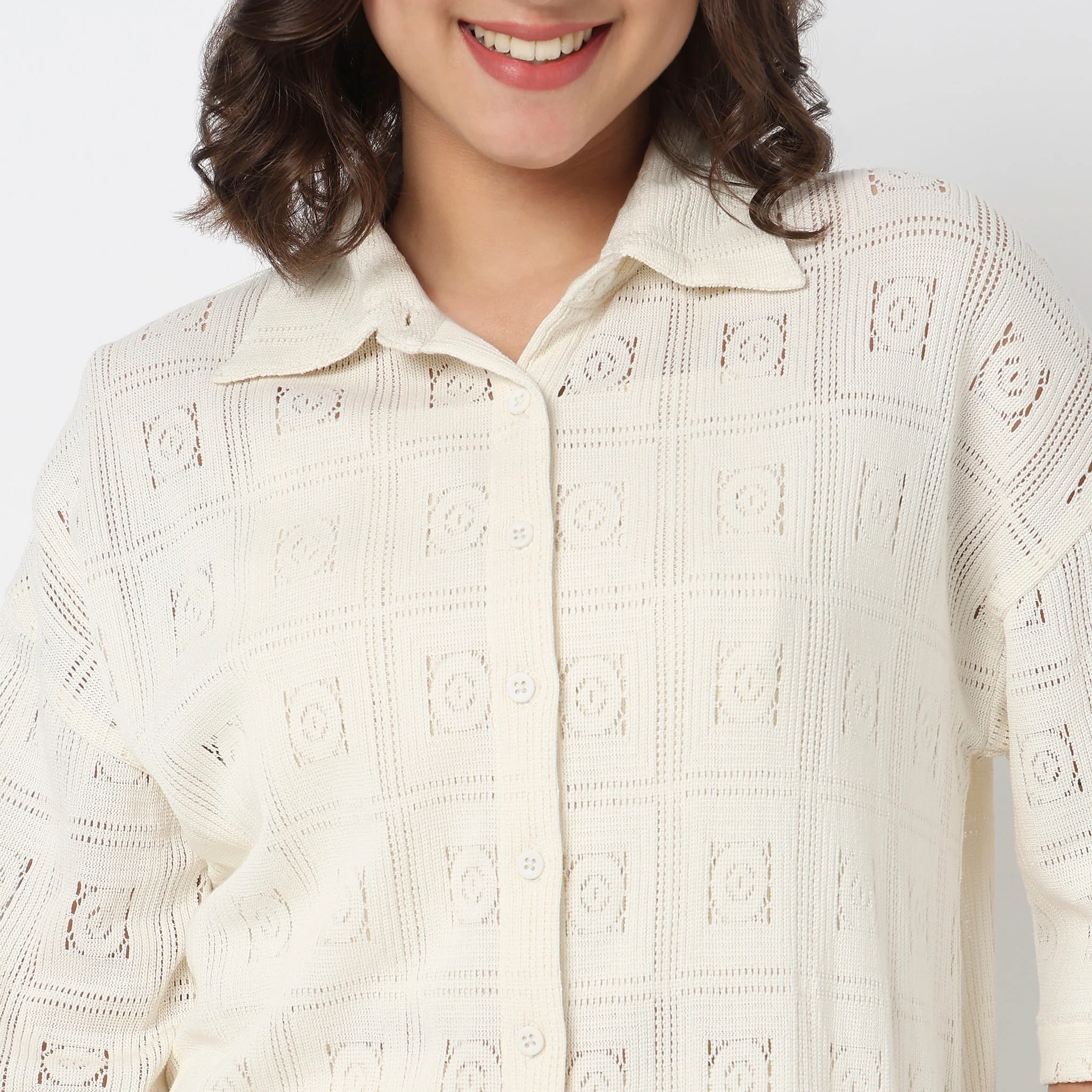 Structured Boxy Fit Betty Shirt - Image 4