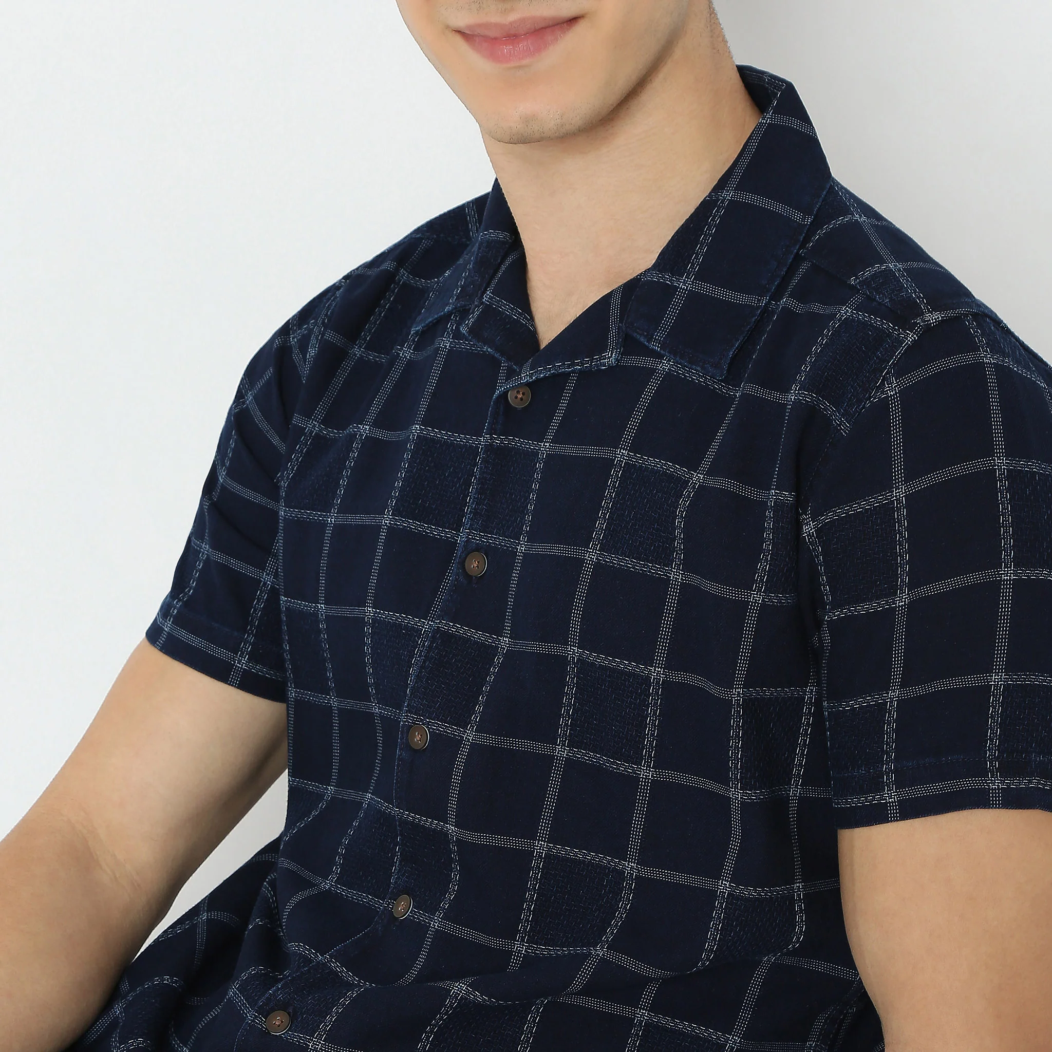 Mood™ Shirt - Structured Camp Collar Modern Explorer Half Sleeve - Image 4
