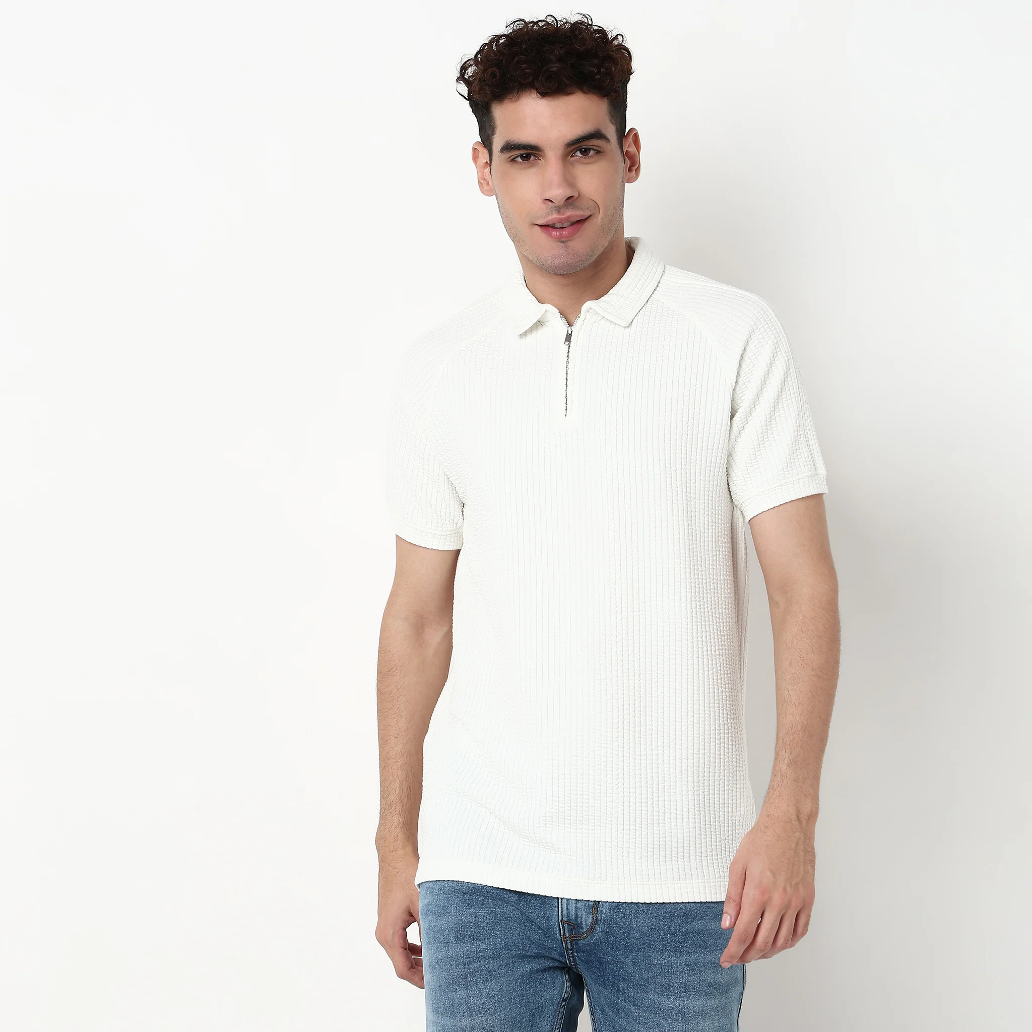 Structured Brunch Polo T-Shirt - Image 2