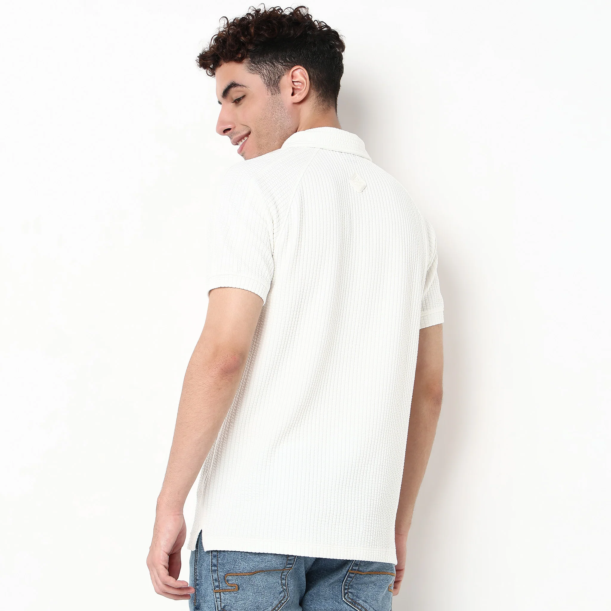 Structured Brunch Polo T-Shirt - Image 3