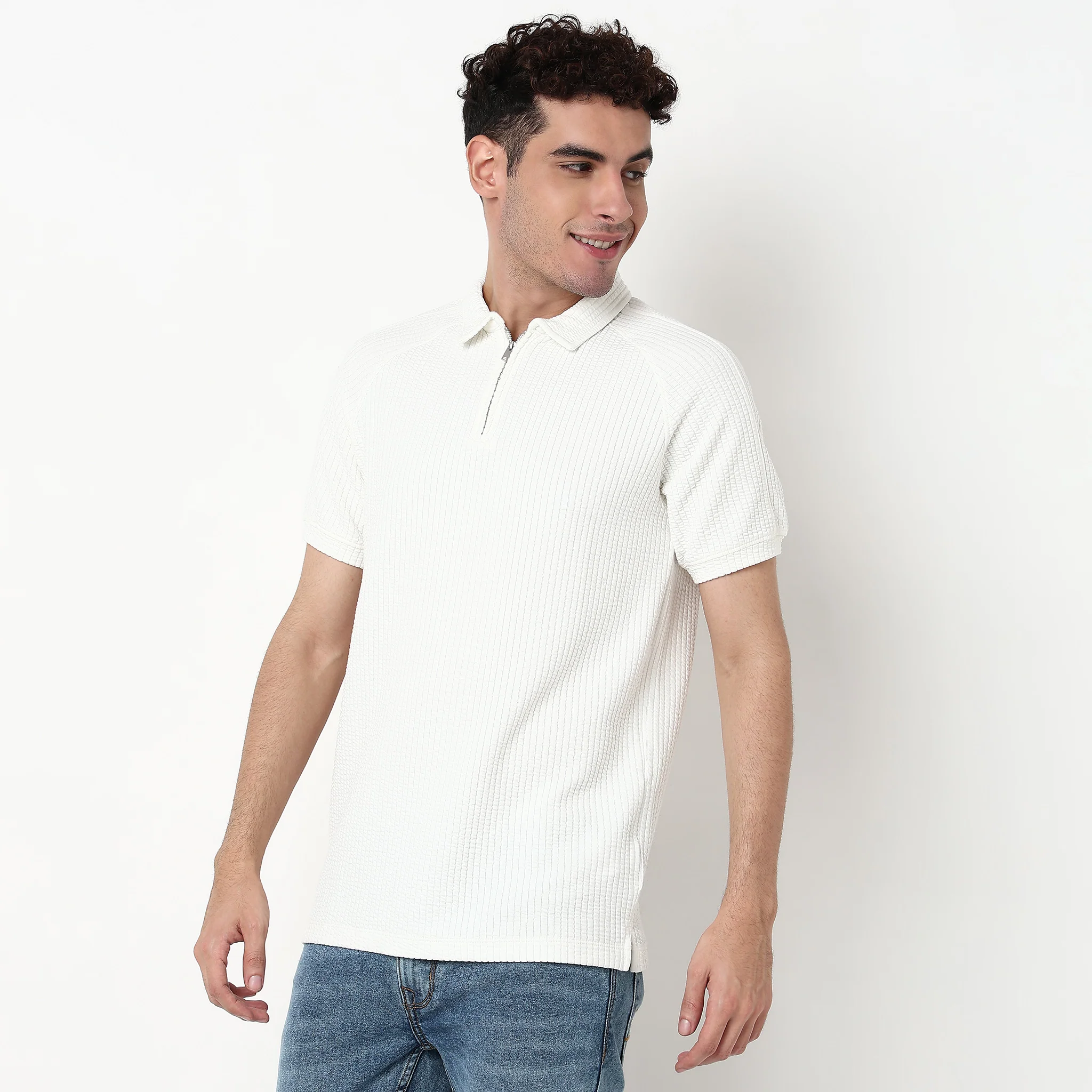 Structured Brunch Polo T-Shirt - Image 5