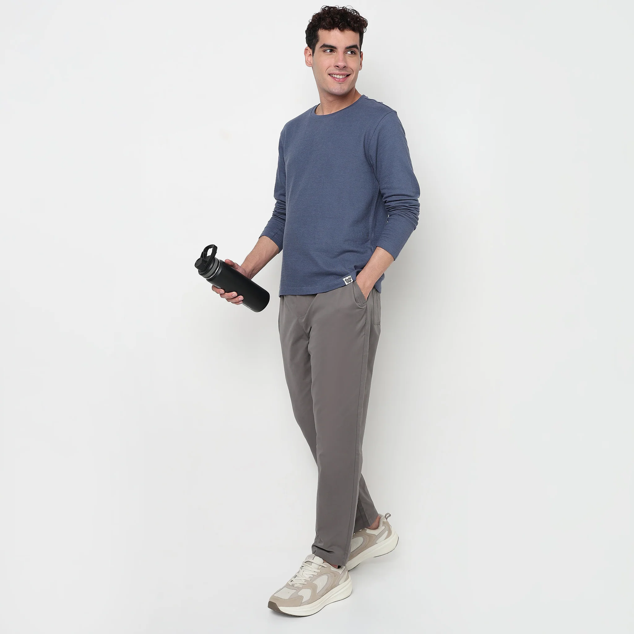 Structured Cotton Cruiser Tee - Image 11