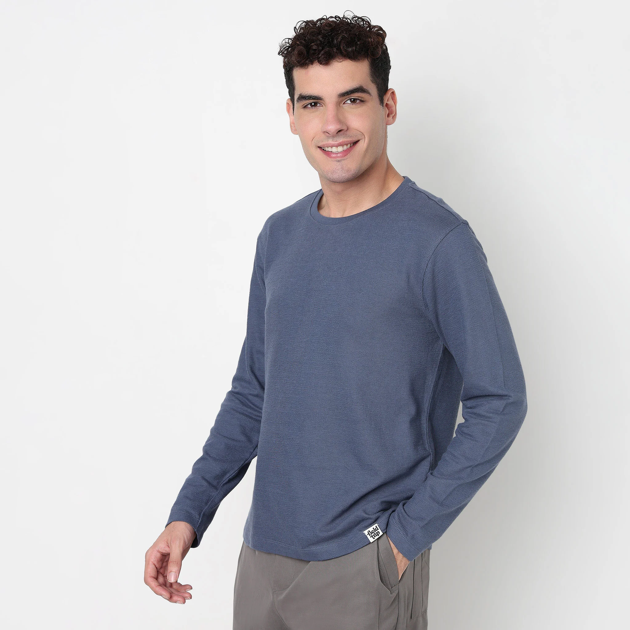 Structured Cotton Cruiser Tee - Image 15