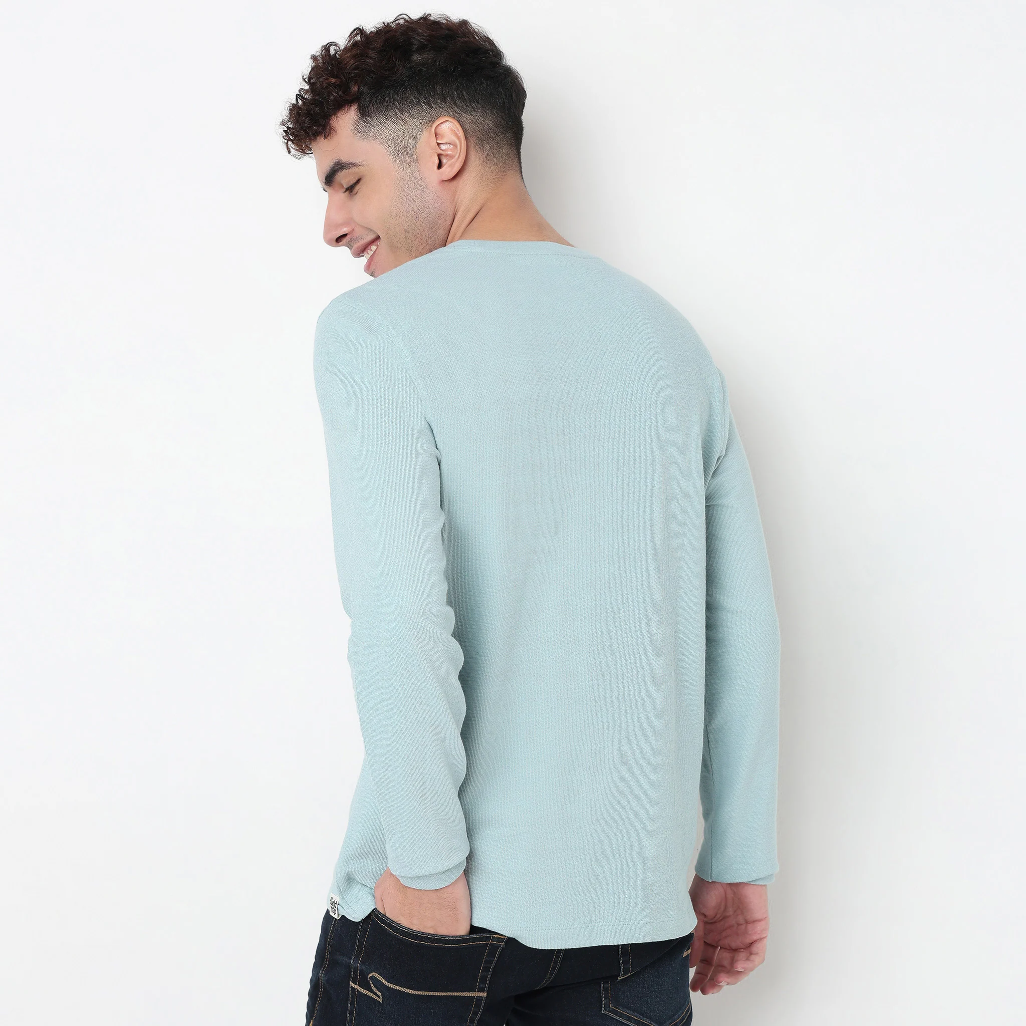 Structured Cotton Cruiser Tee - Image 3