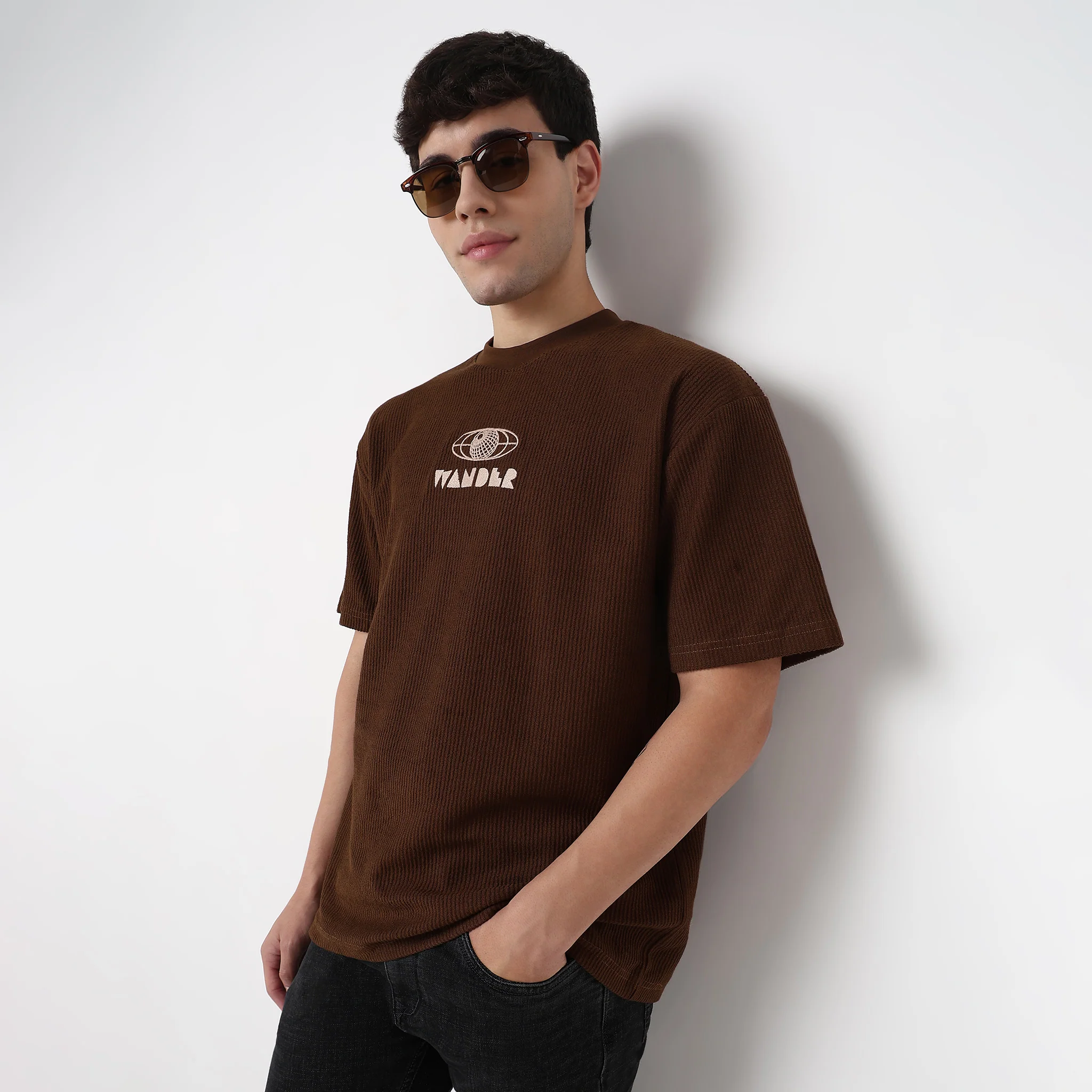 Structured Crew Neck Oversize Ranger Tee
