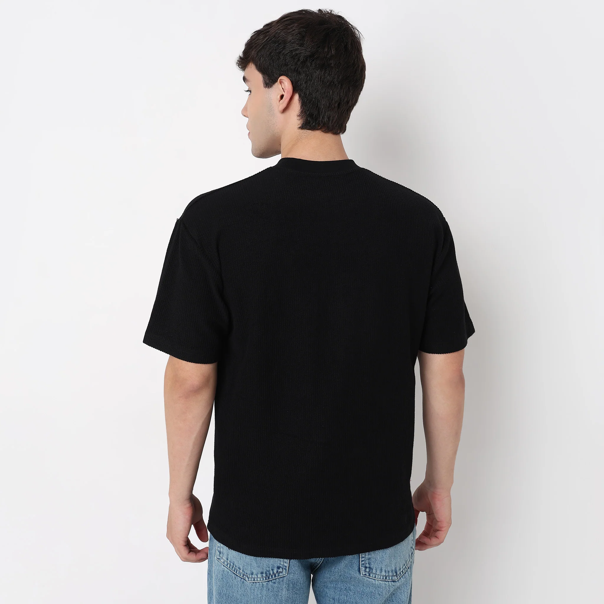 Structured Crew Neck Oversize Ranger Tee - Image 14