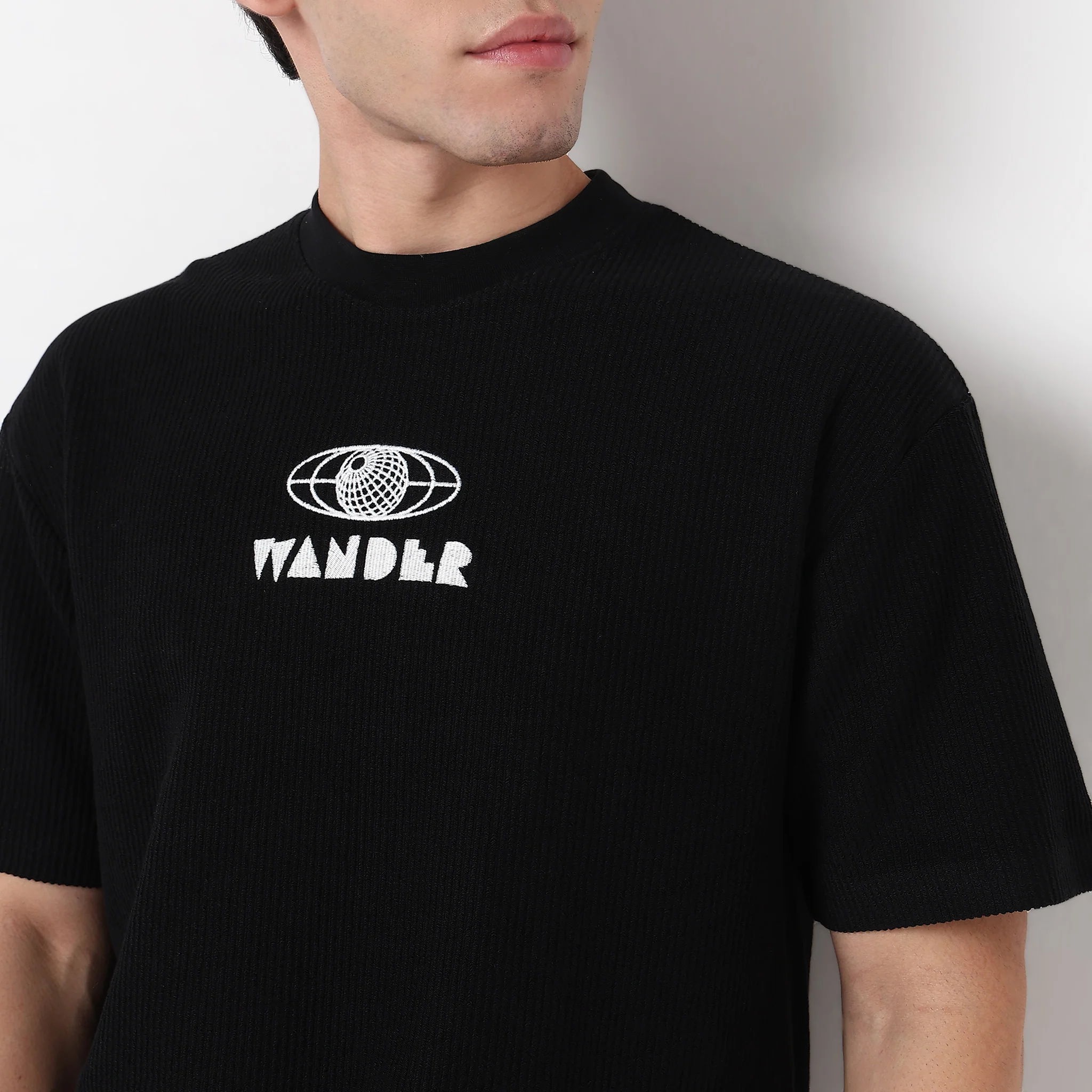 Structured Crew Neck Oversize Ranger Tee - Image 15