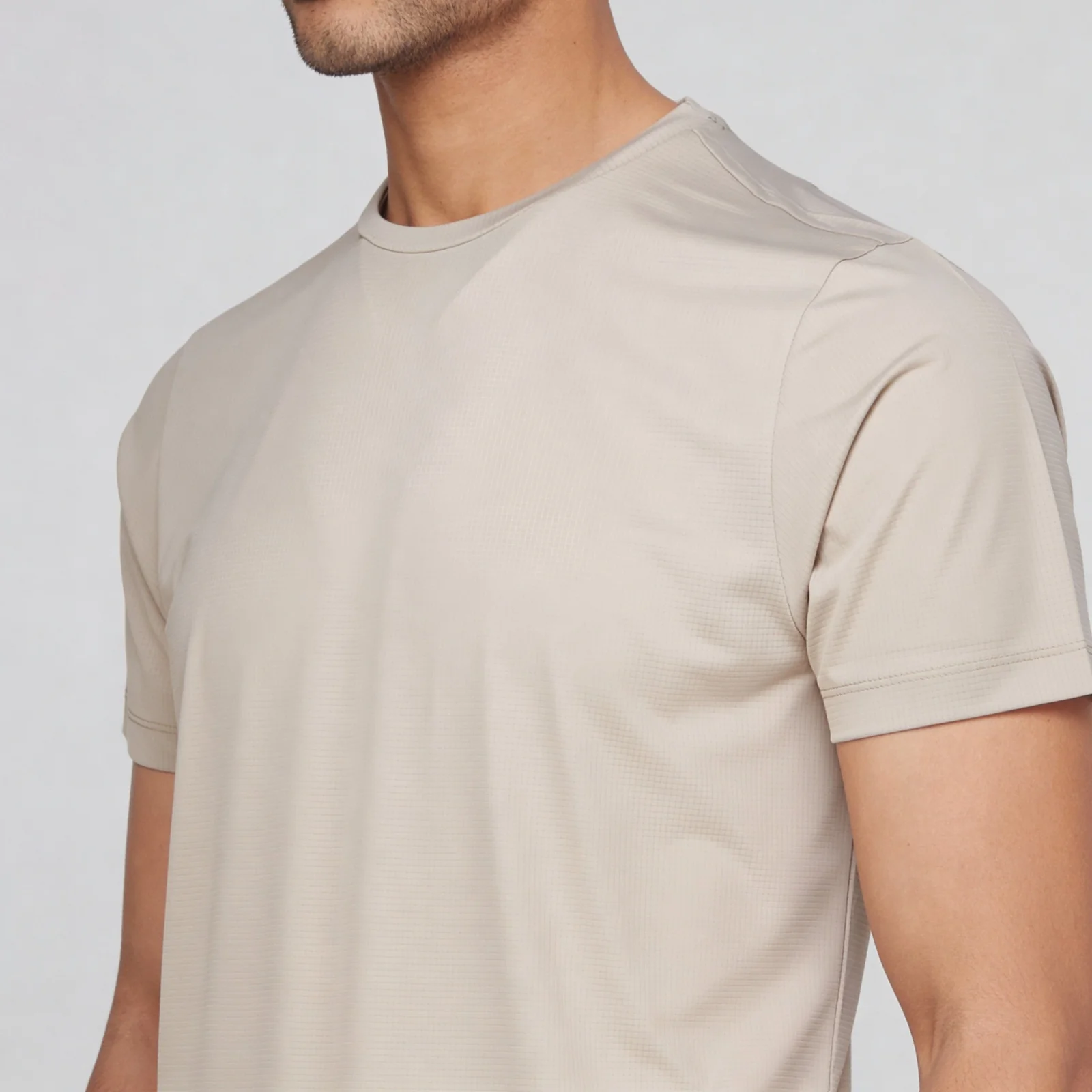 Structured Crew Neck T-Shirt - Image 14